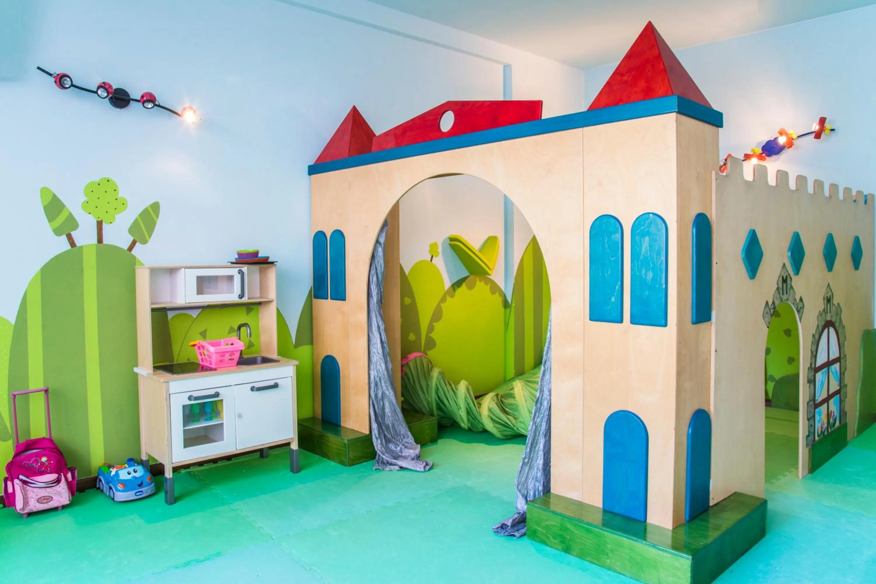 Children play ground in Hotel Miramare