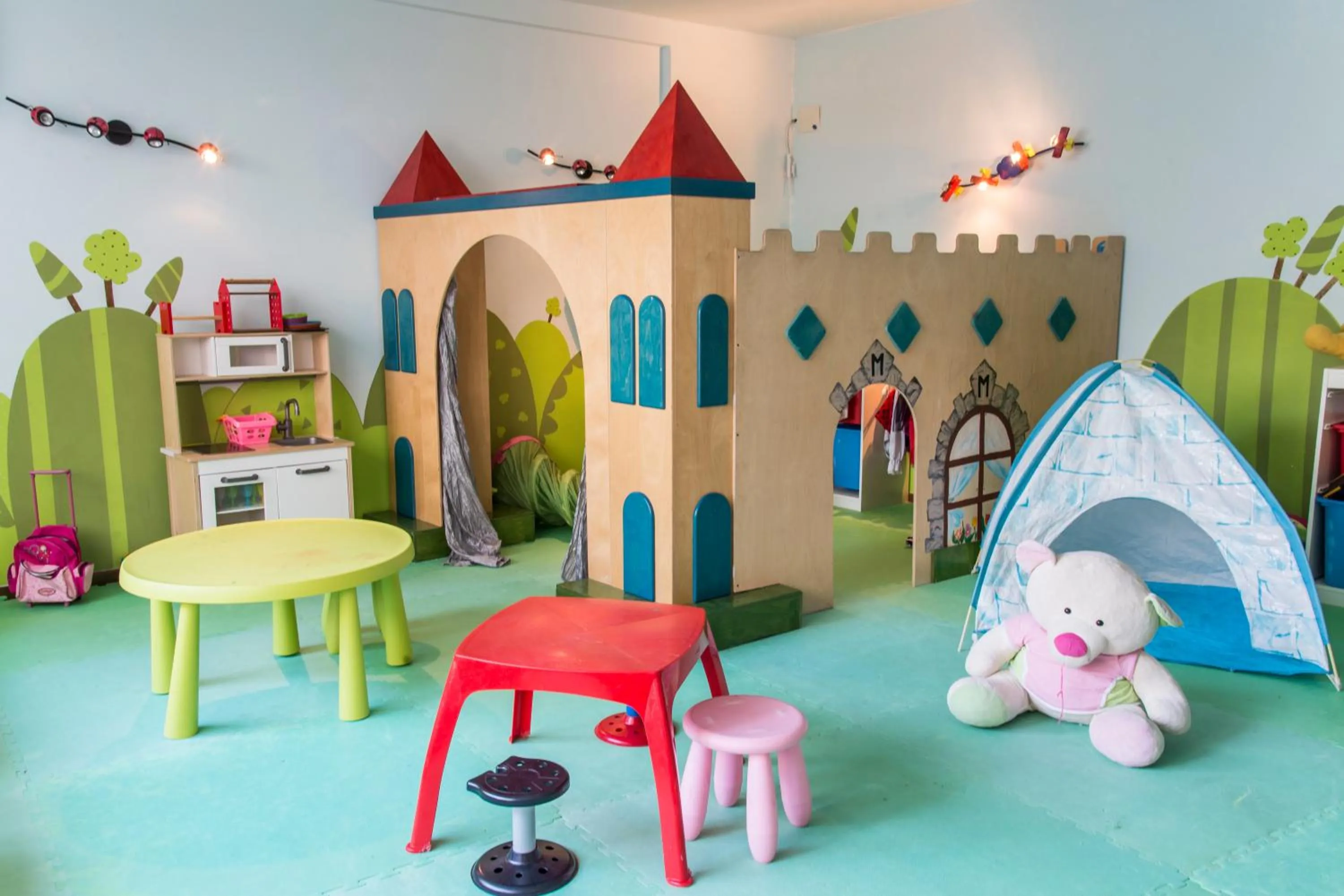 Children play ground in Hotel Miramare