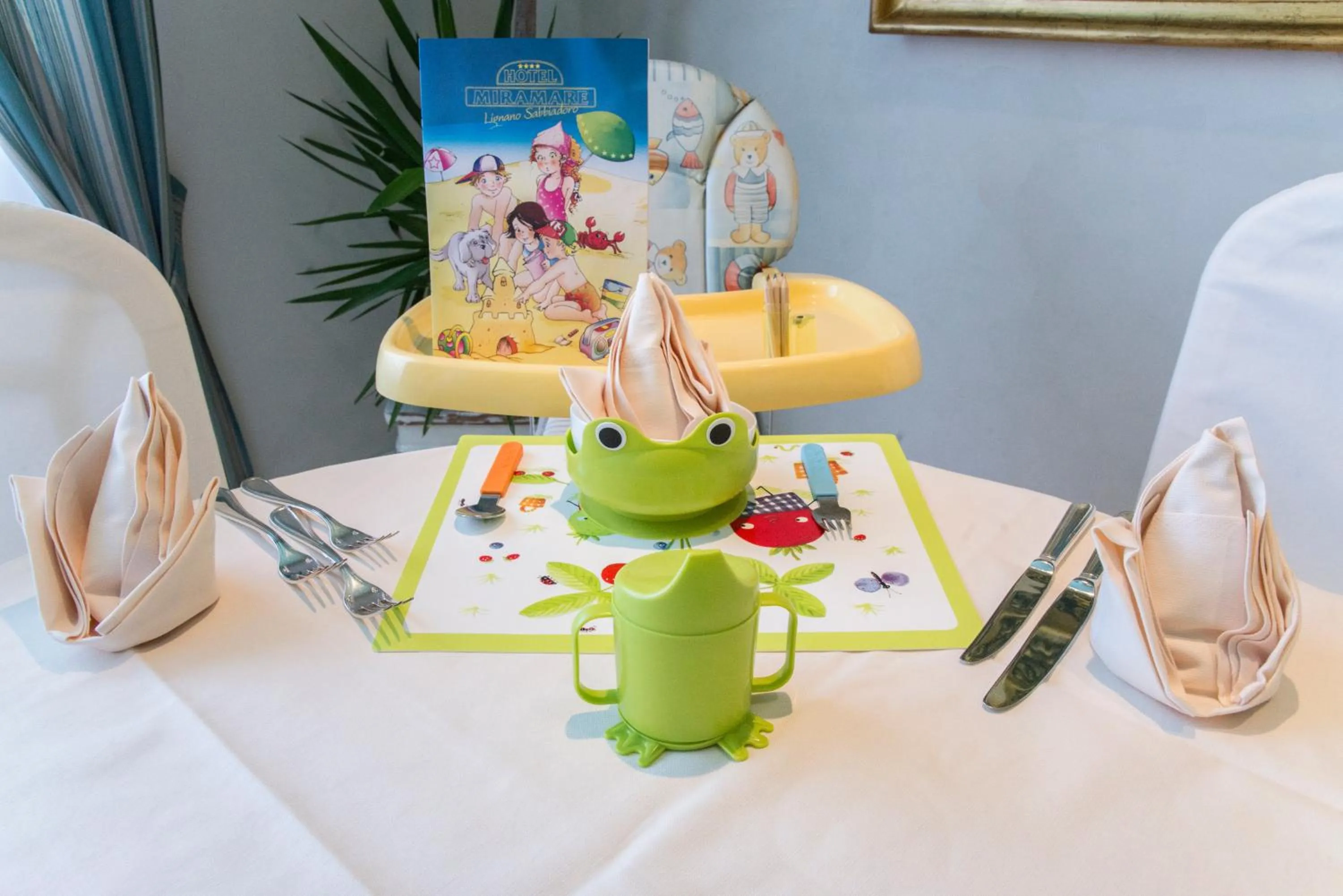 Food and drinks in Hotel Miramare