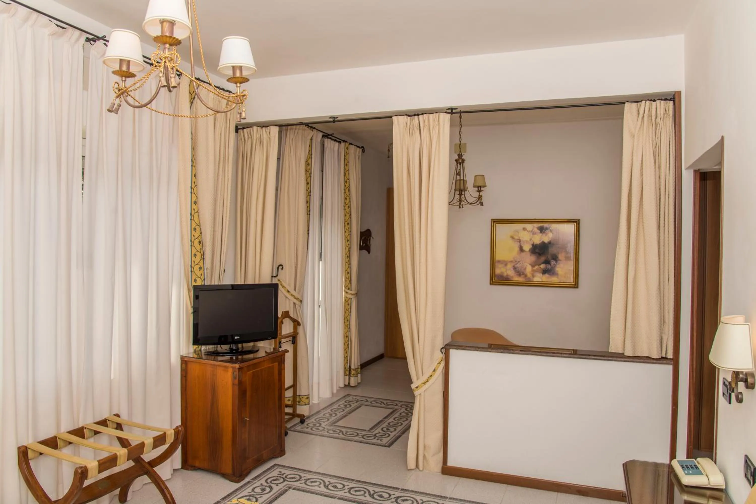 Decorative detail in Hotel Miramare