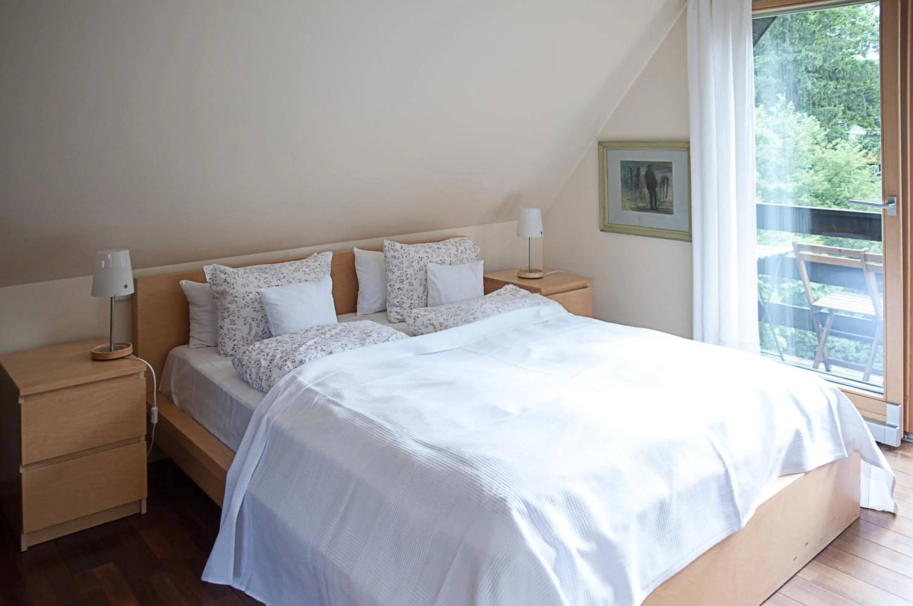 Bed in Willa Marma B&B