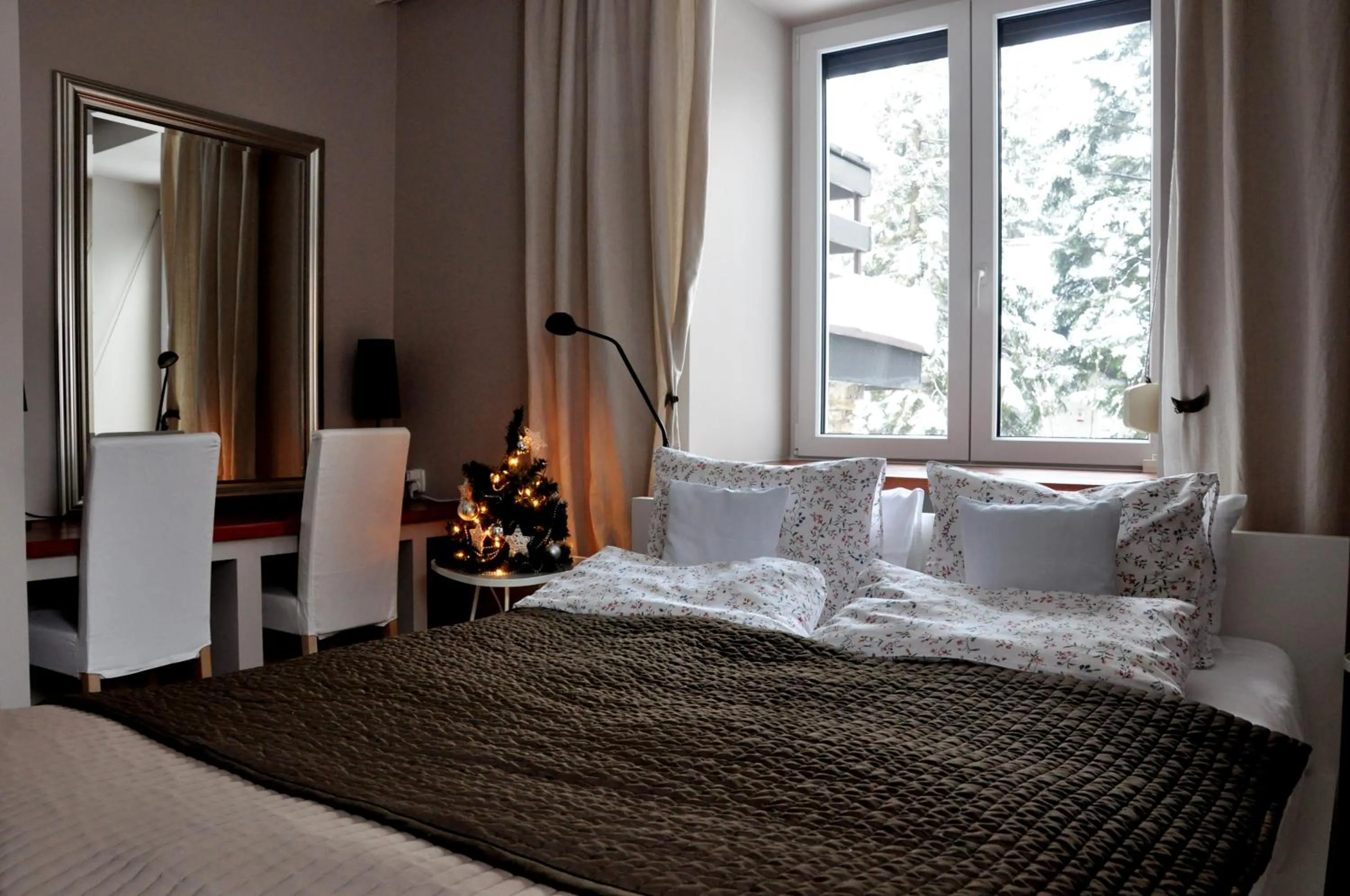 Bed in Willa Marma B&B