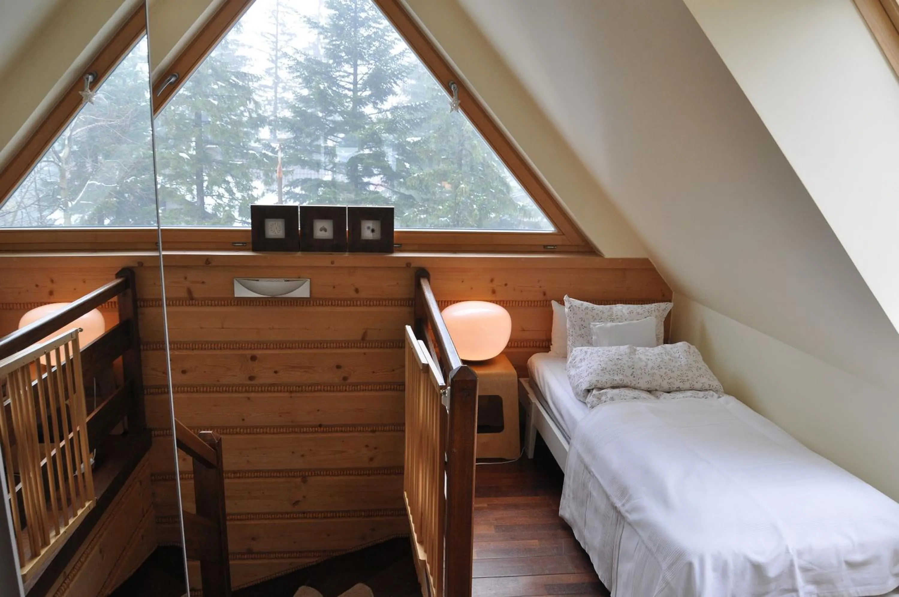 Bed in Willa Marma B&B