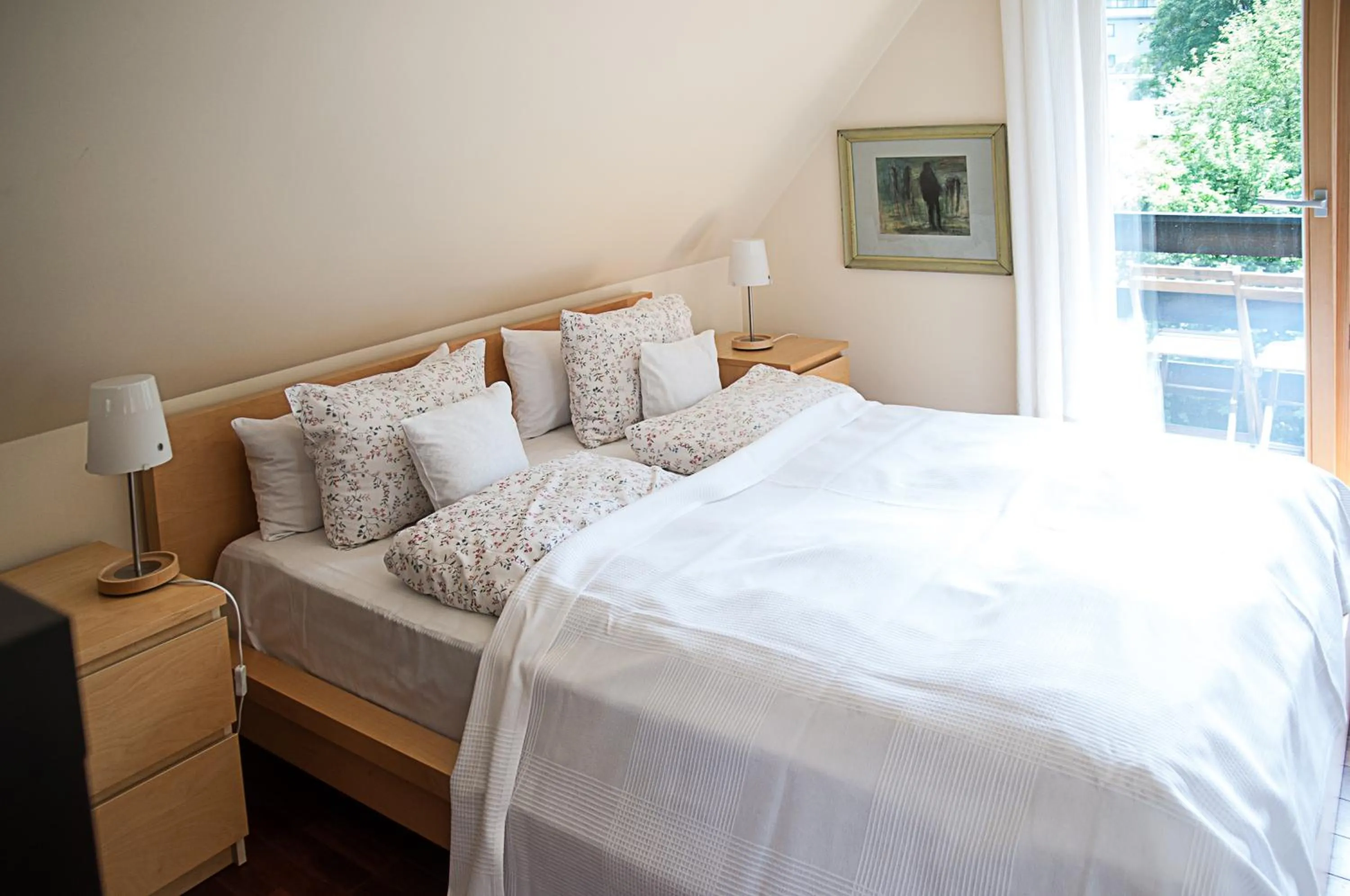Bed in Willa Marma B&B