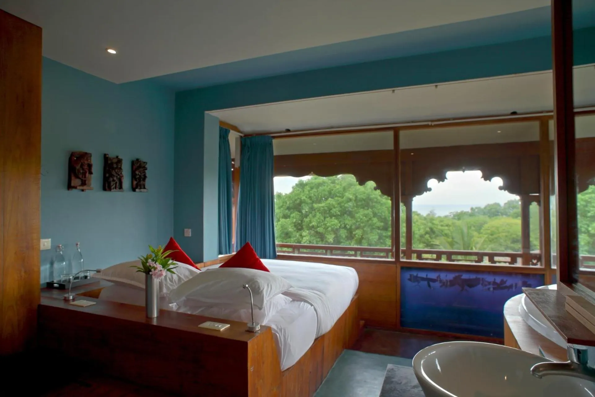 Bed in The Dune Eco Village and Spa - Pondicherry