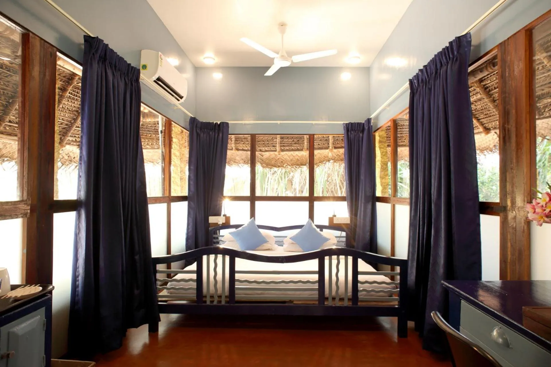 Bedroom, Bed in The Dune Eco Village and Spa - Pondicherry