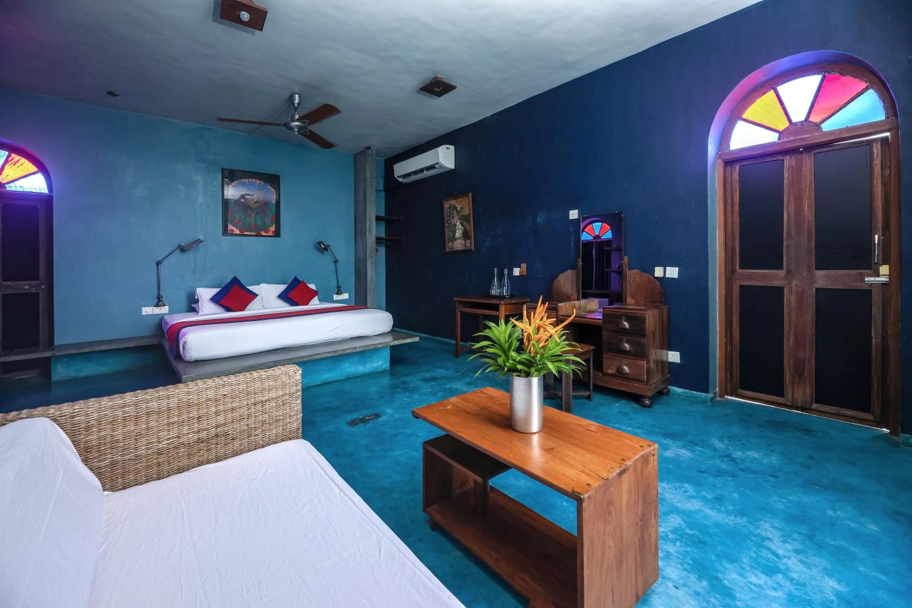 Bedroom, Bed in The Dune Eco Village and Spa - Pondicherry