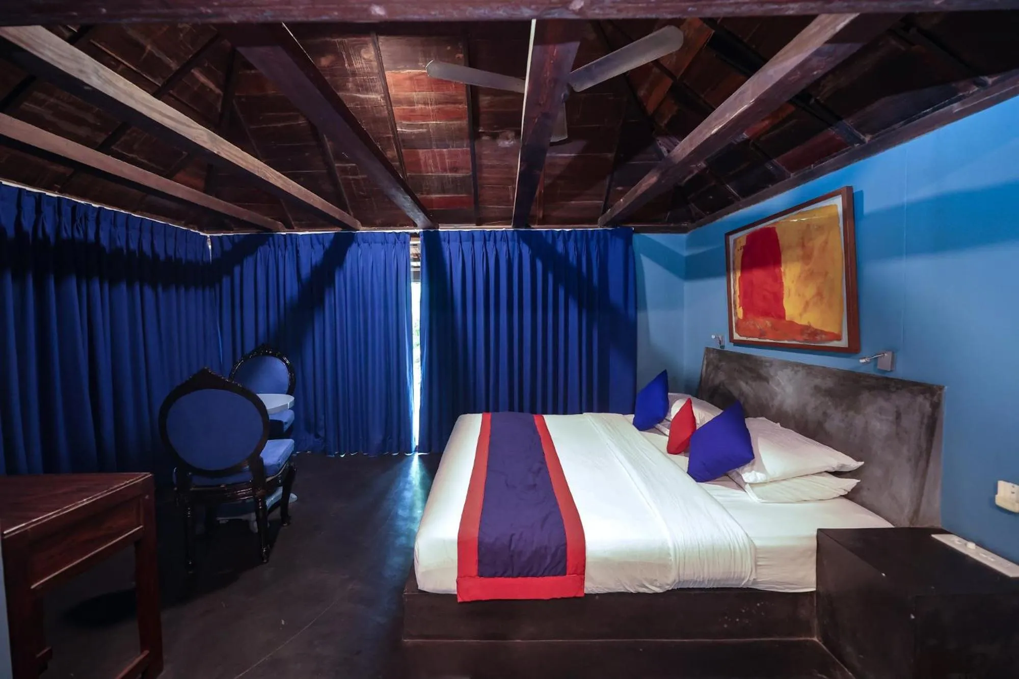Bedroom, Bed in The Dune Eco Village and Spa - Pondicherry
