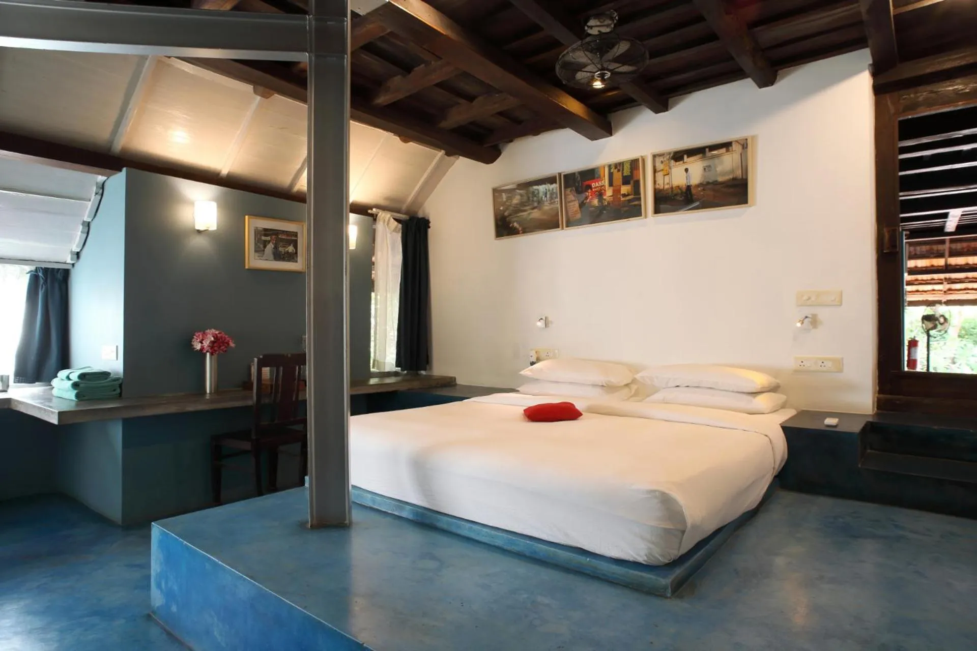 Bedroom, Bed in The Dune Eco Village and Spa - Pondicherry