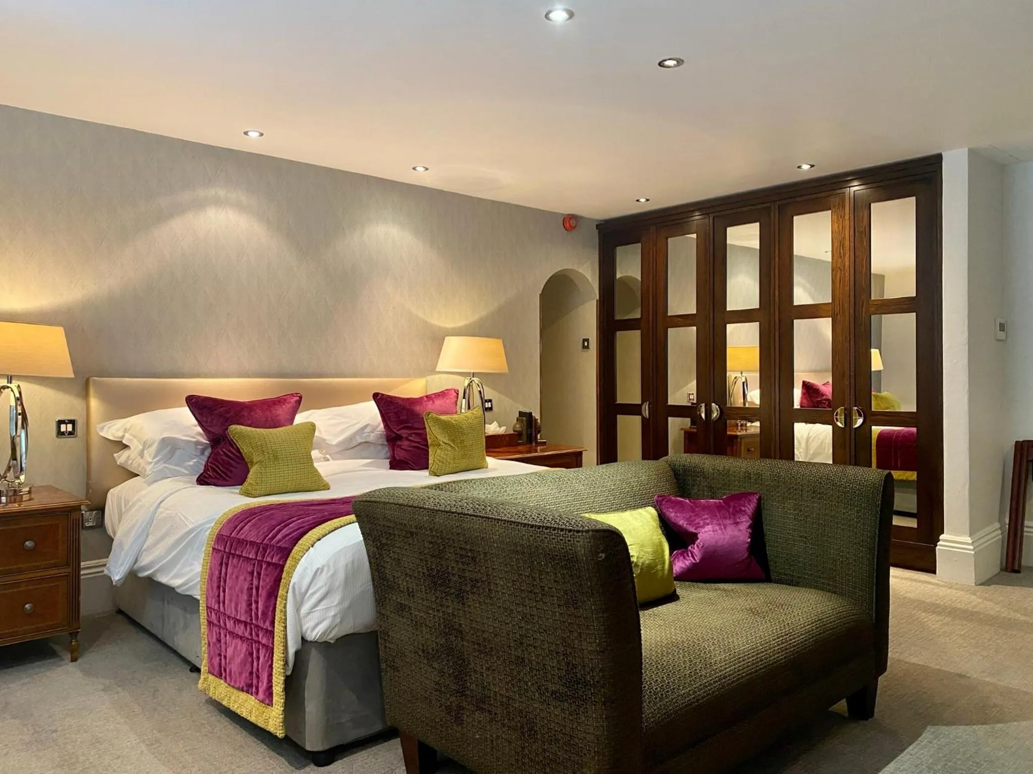Bed in Alexander House Hotel & Utopia Spa
