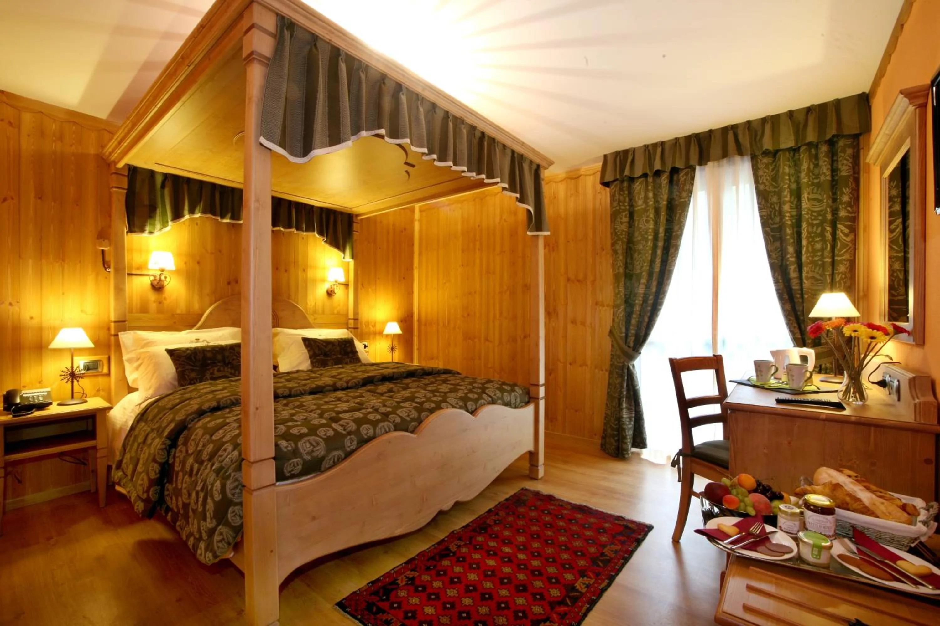 Photo of the whole room, Bed in Hotel Boton D'Or & Wellness a La Thuile