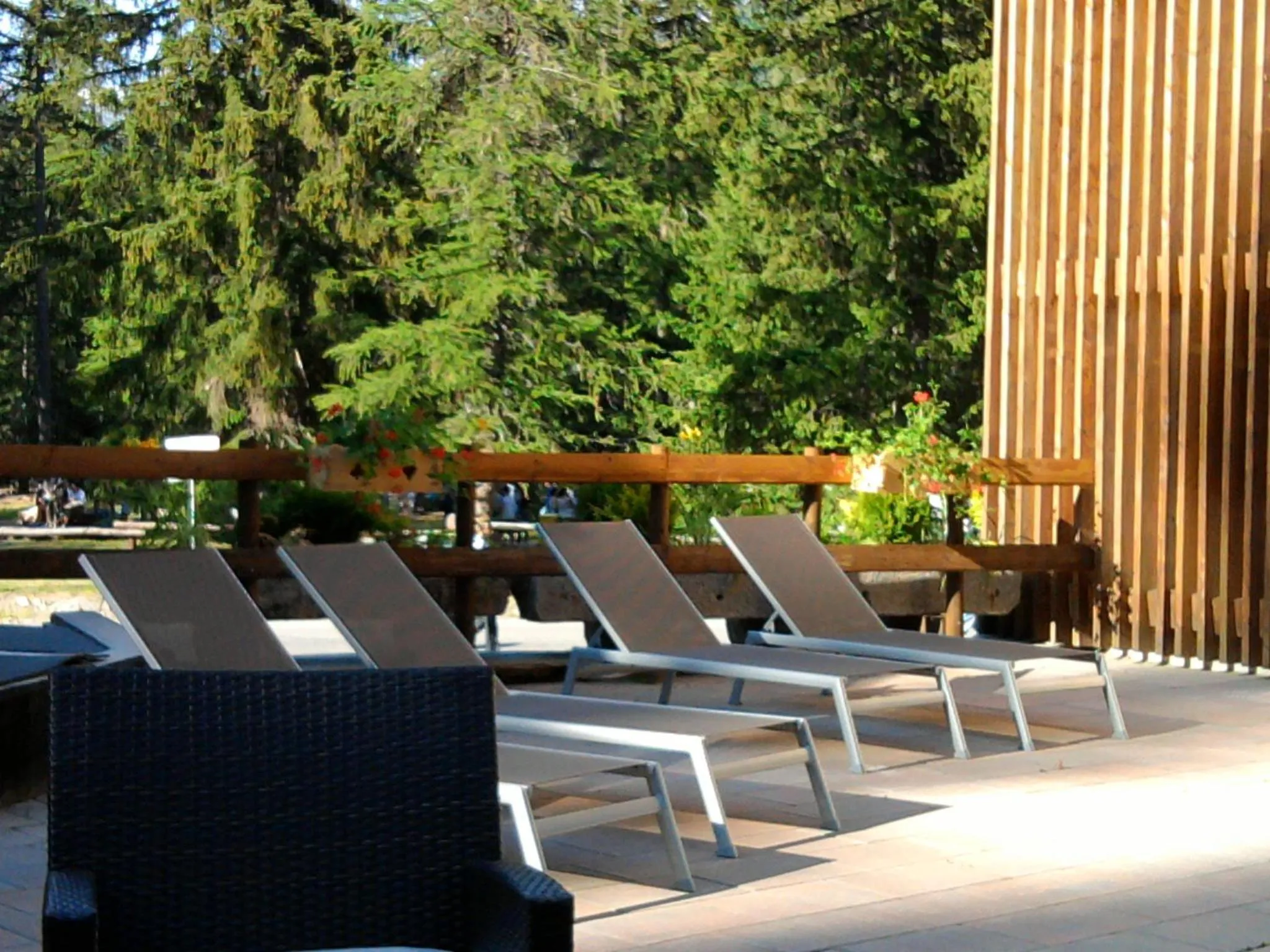 Balcony/Terrace in Hotel Boton D'Or & Wellness a La Thuile