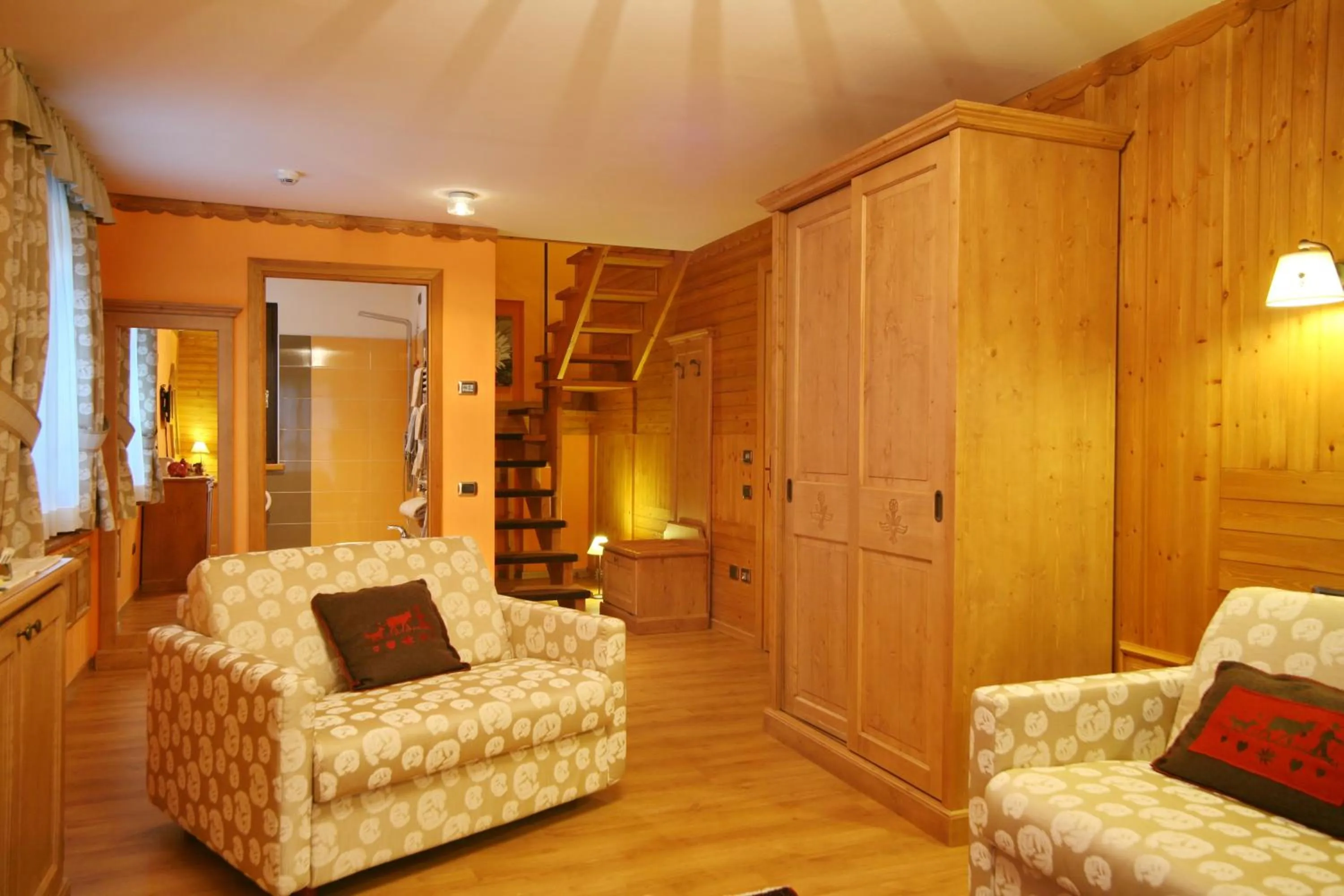 Living room in Hotel Boton D'Or & Wellness a La Thuile