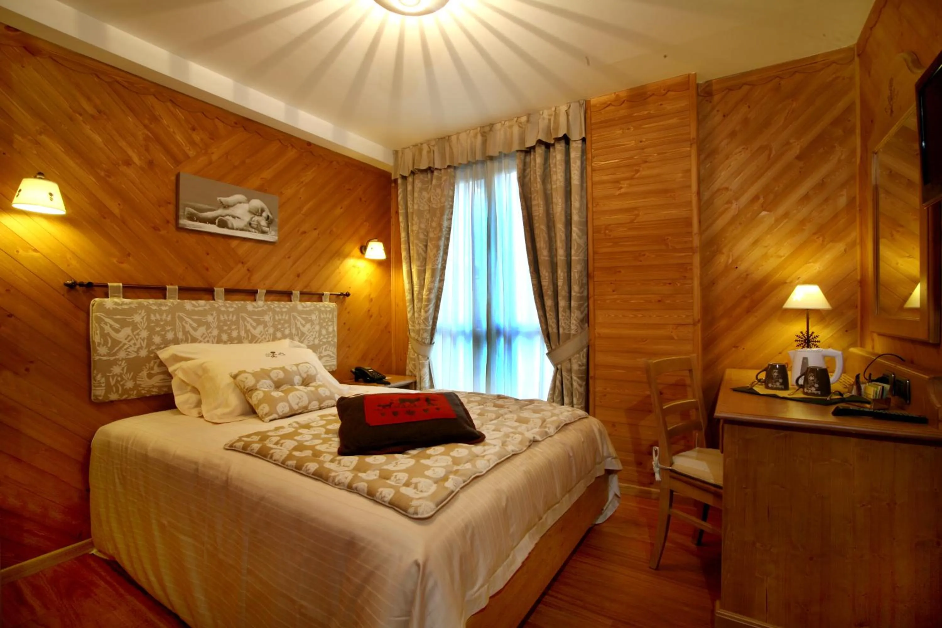 Bed in Hotel Boton D'Or & Wellness a La Thuile