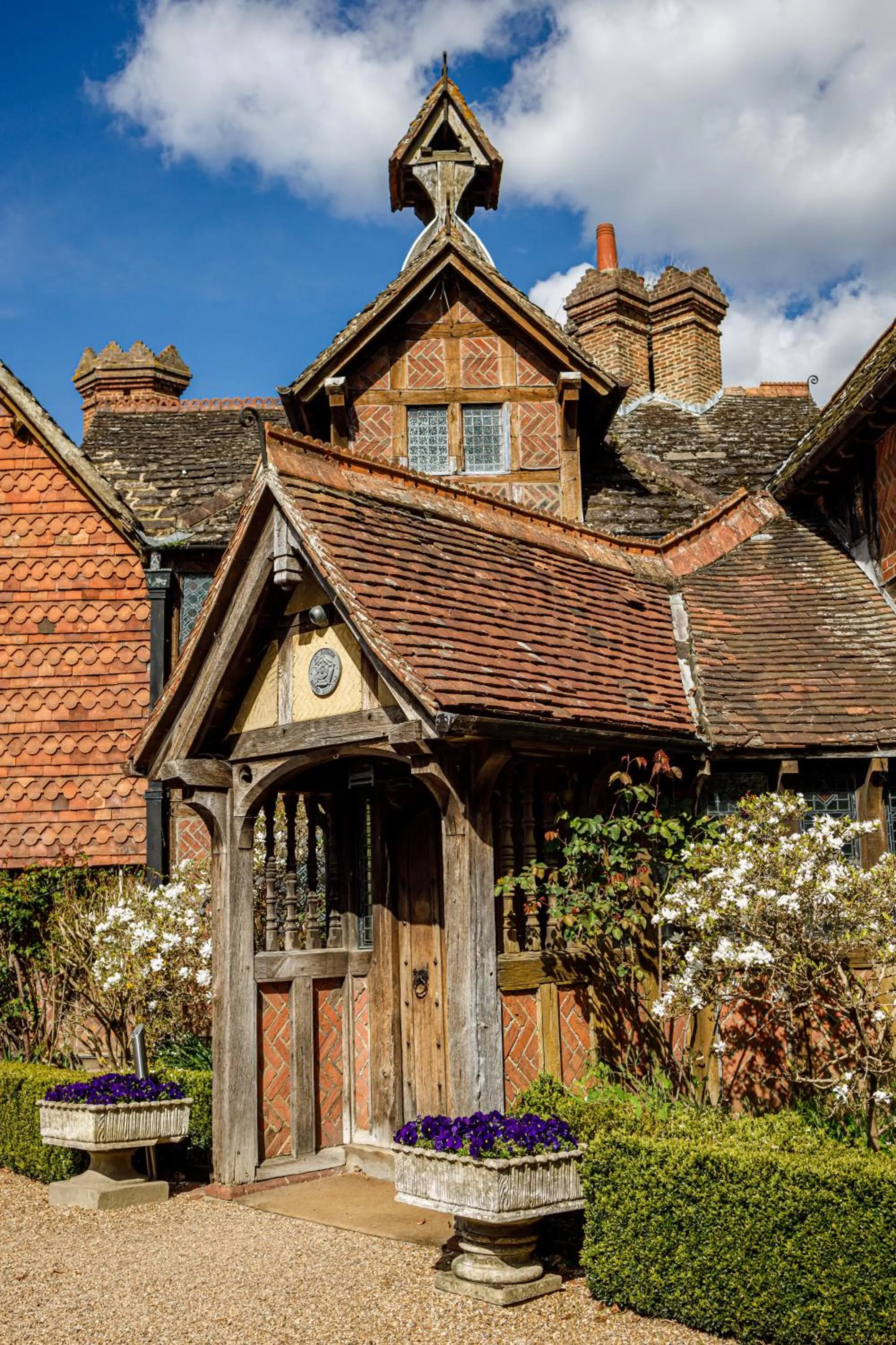 Property building in Langshott Manor - Luxury Hotel Gatwick