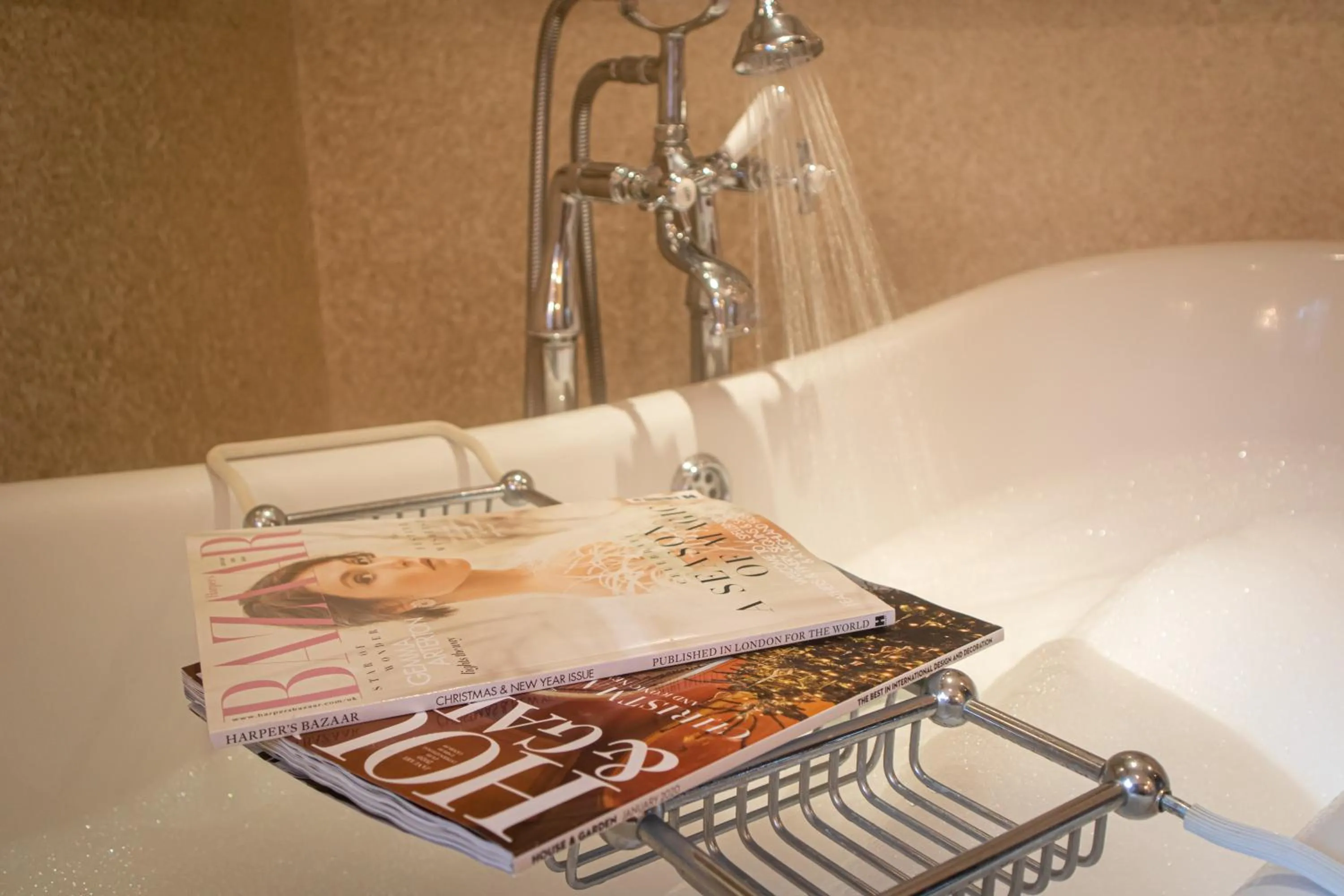 Bathroom in Langshott Manor - Luxury Hotel Gatwick