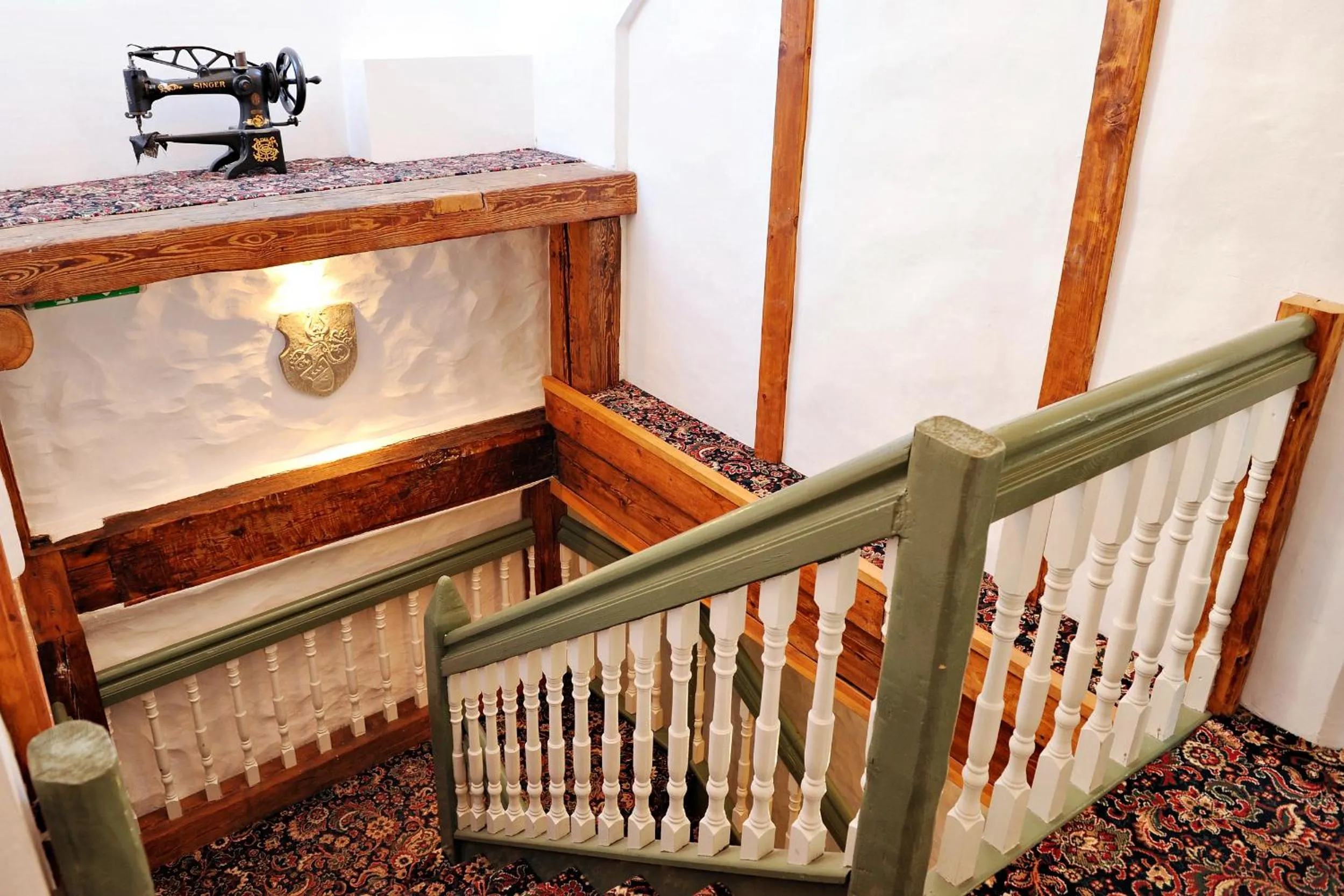 Decorative detail, Bed in Gotthard Residents