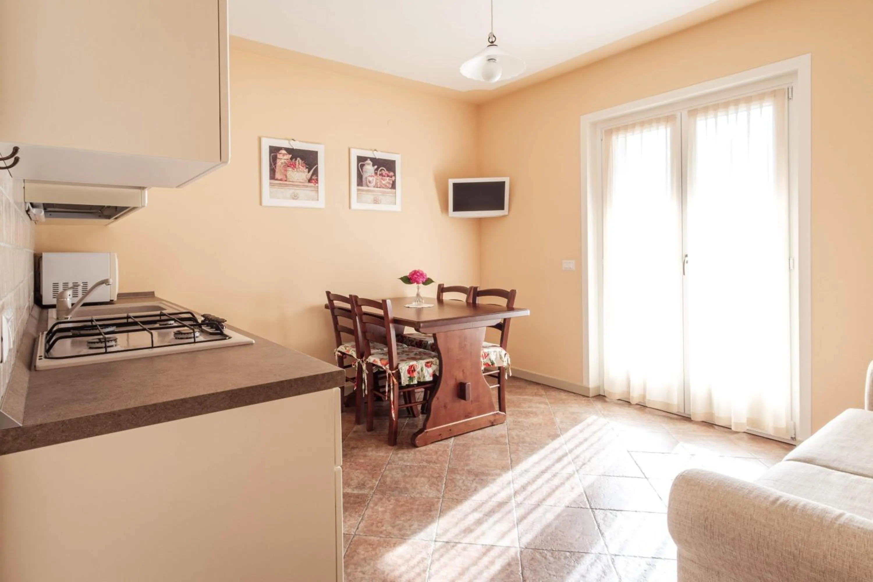 Kitchen or kitchenette in B&B Casa Dolce Casa