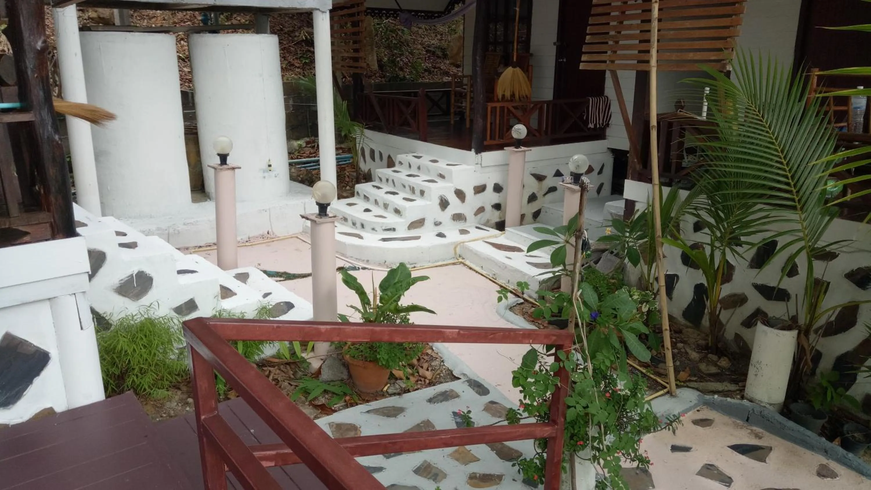 Patio in Comon Bungalow HaadChaoPhao
