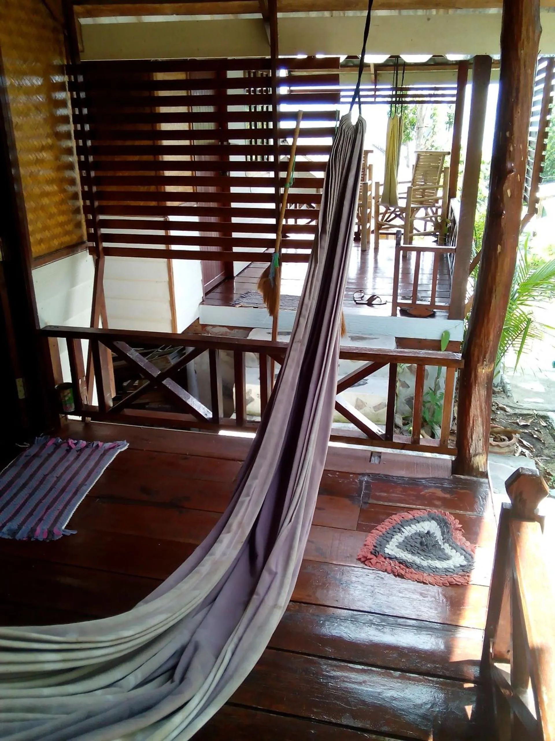 Patio in Comon Bungalow HaadChaoPhao