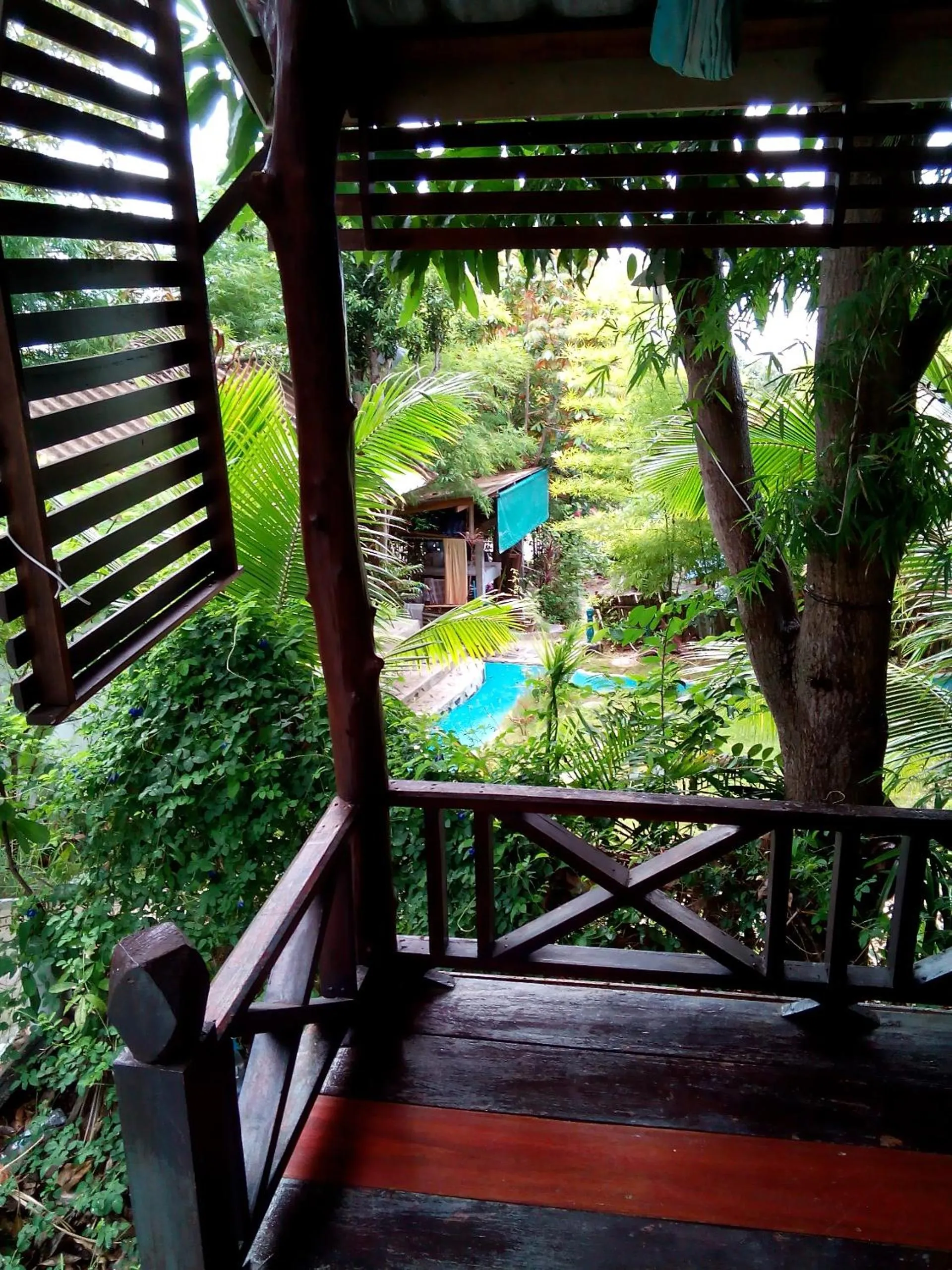 Balcony/Terrace in Comon Bungalow HaadChaoPhao