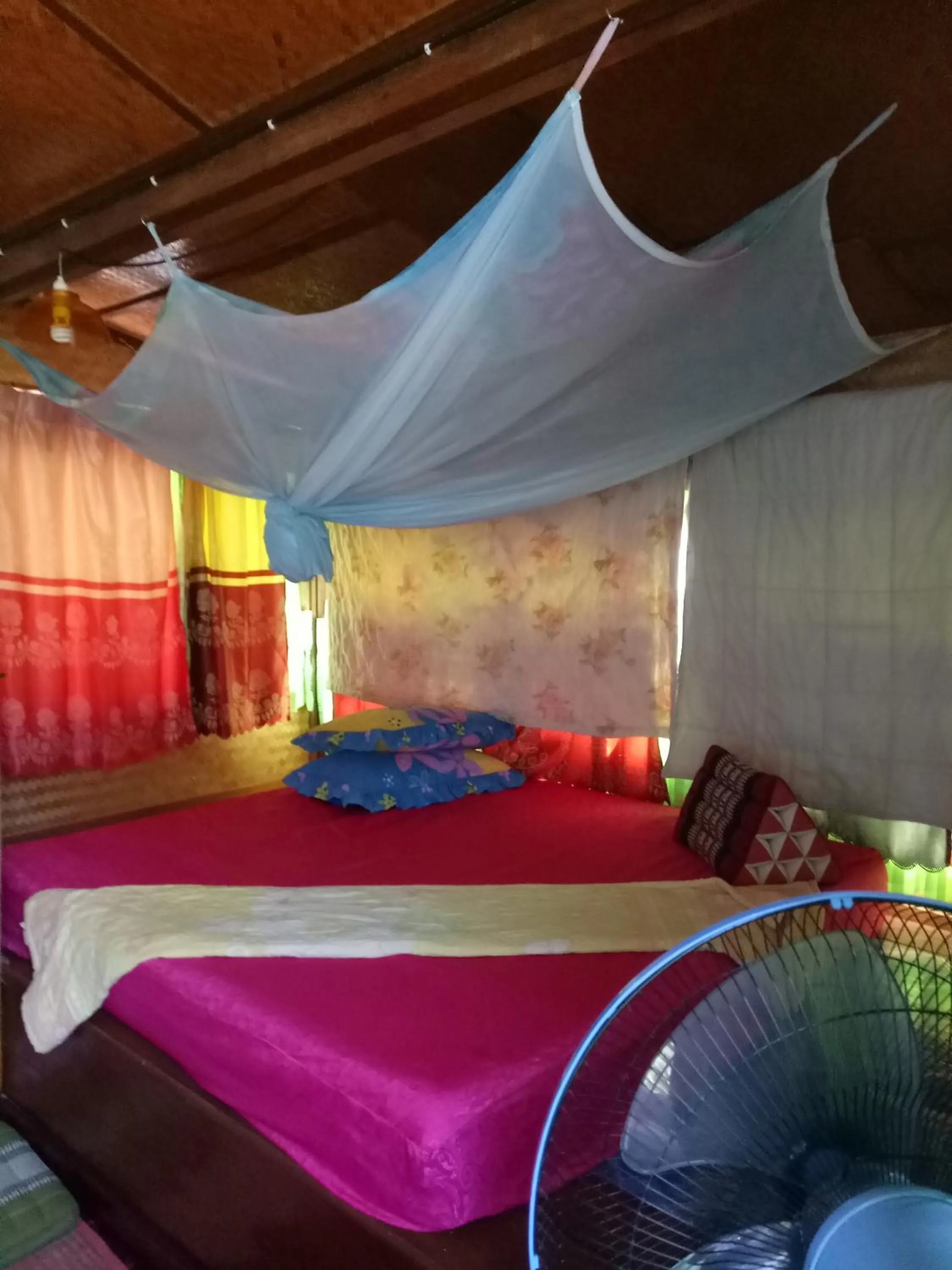 Garden view, Bed in Comon Bungalow HaadChaoPhao