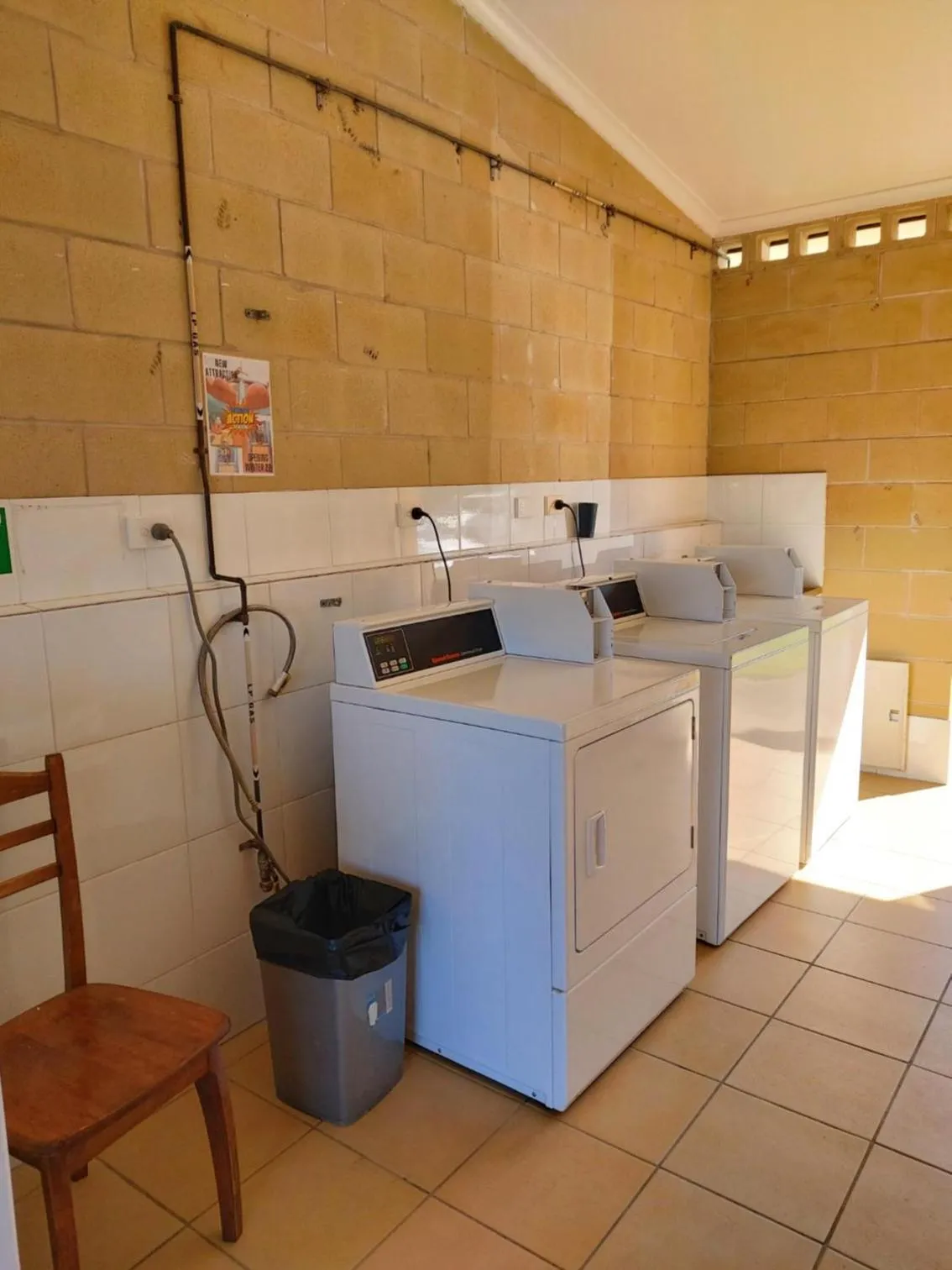 laundry in Stoney Park Holiday Park