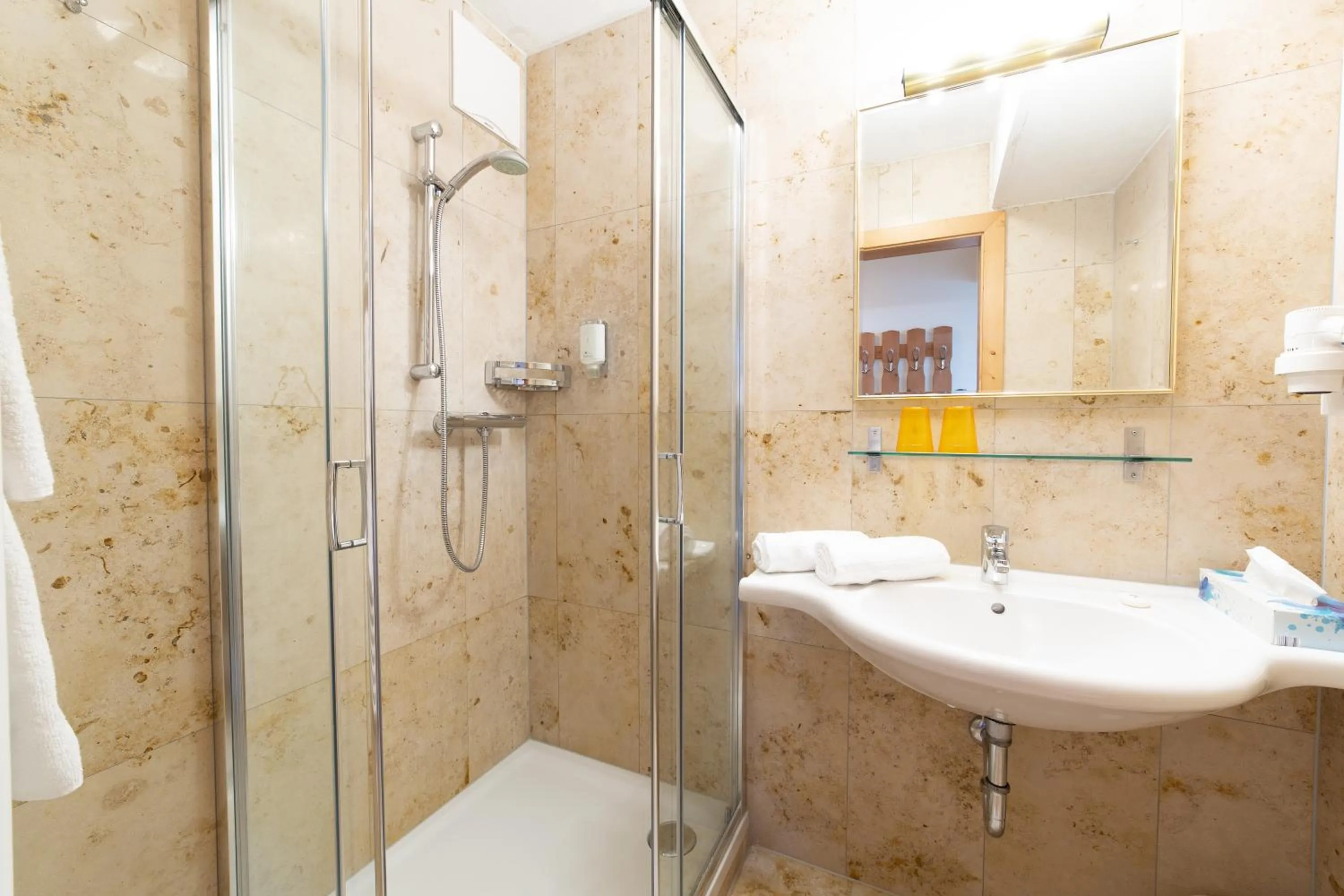 Bathroom in Aparthotel Hirschenau