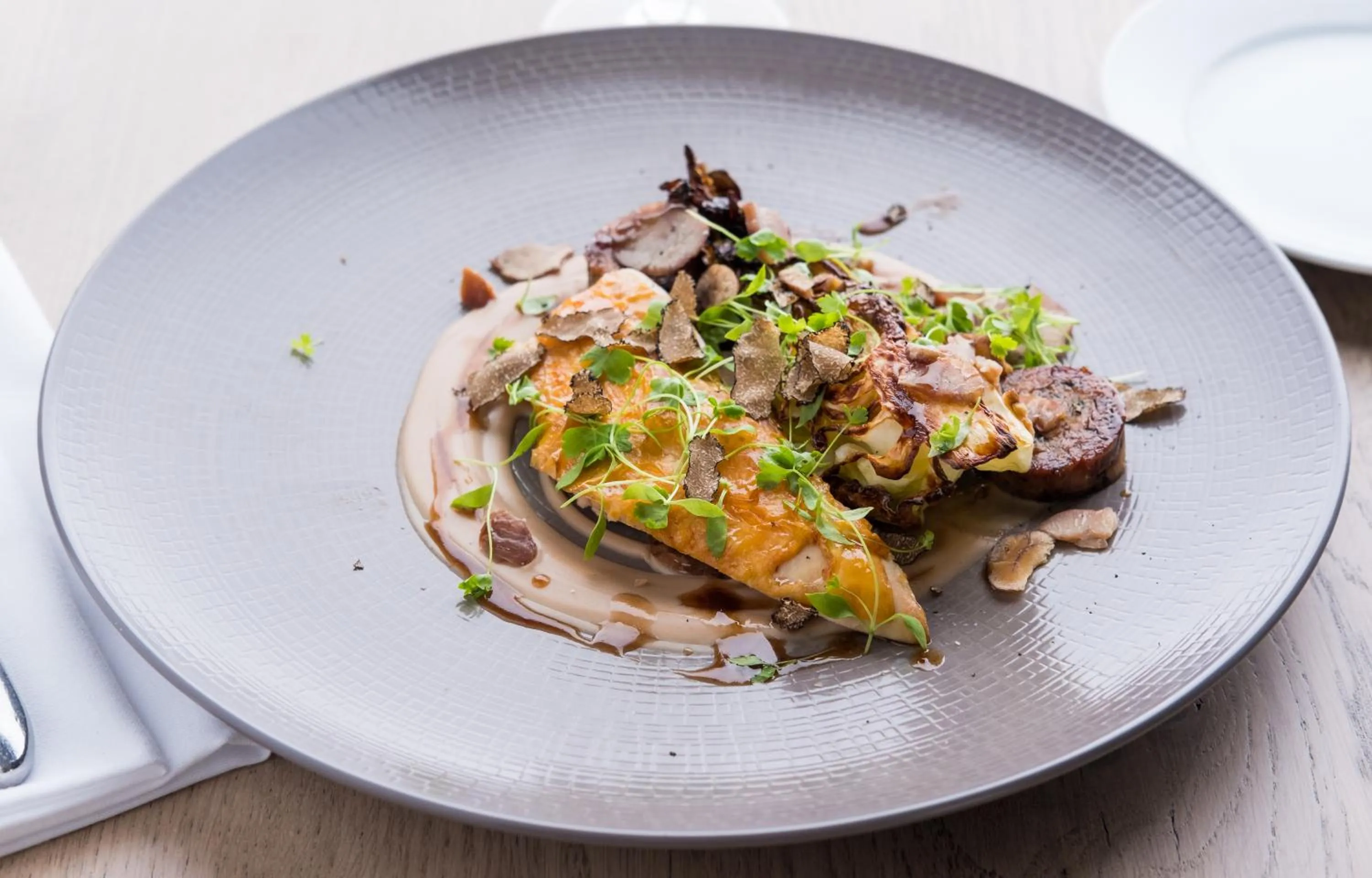 Food close-up in The Swan Hotel