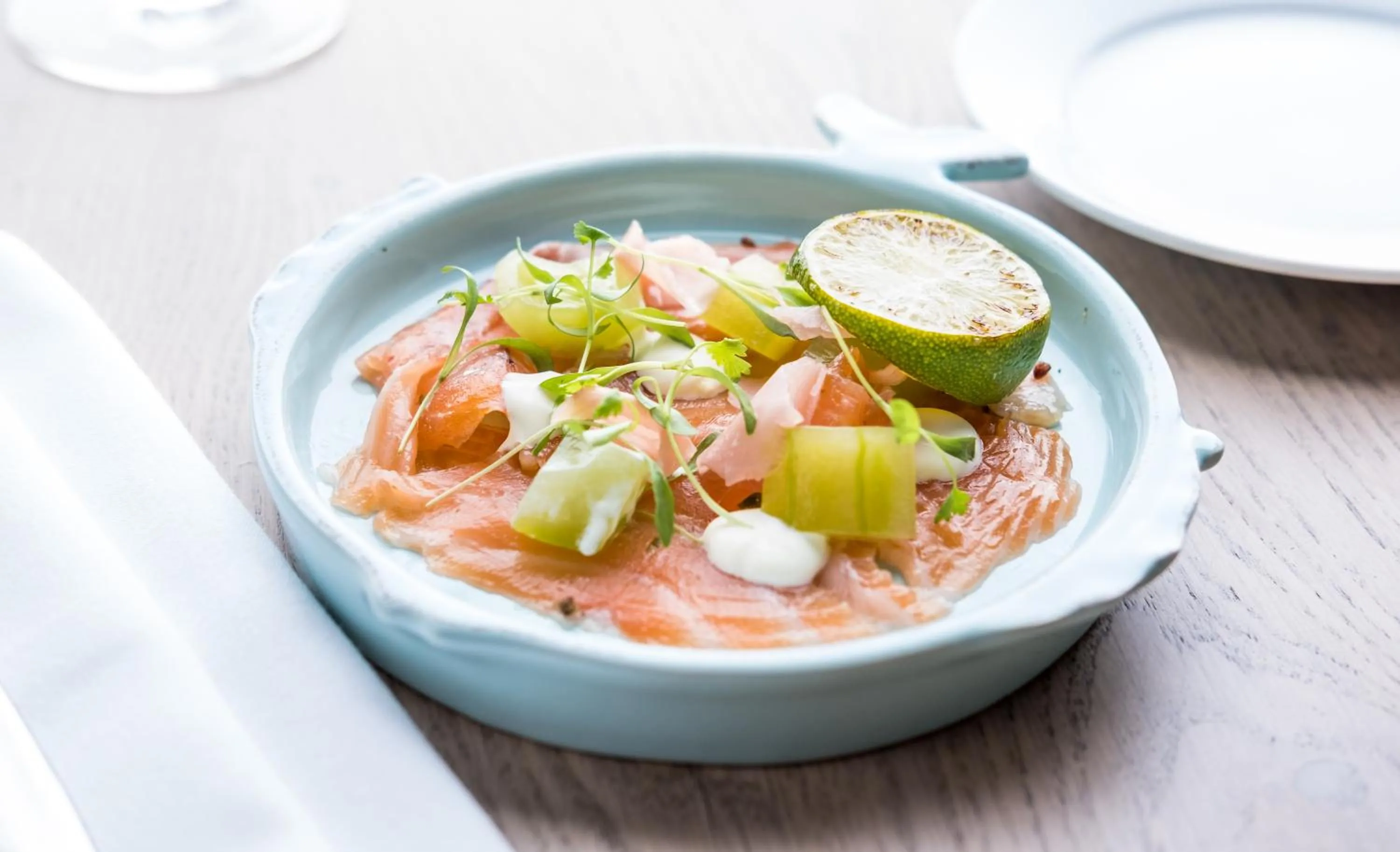 Food close-up in The Swan Hotel