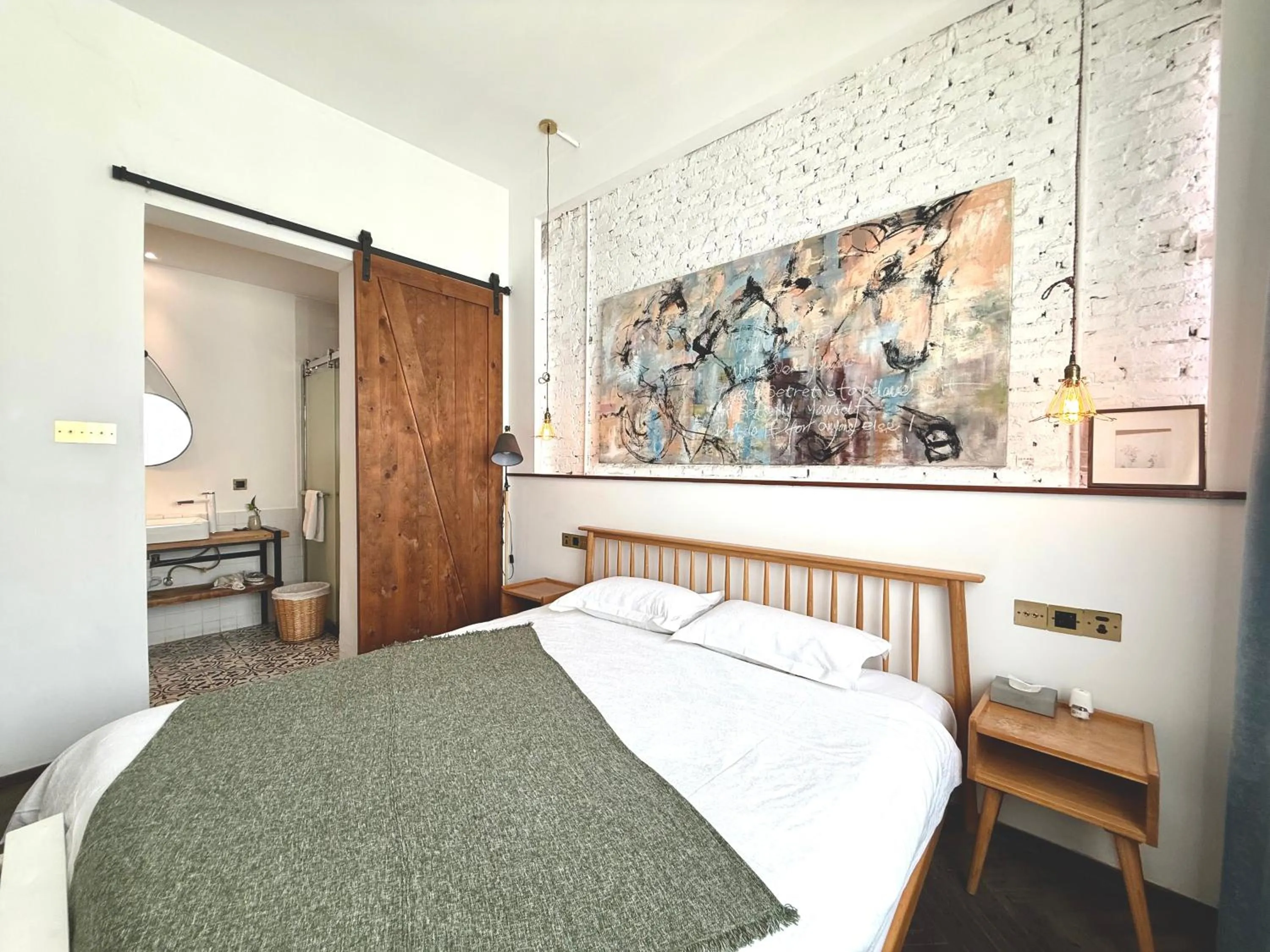 Bed in Suzhou Unique Space Design Art Hotel