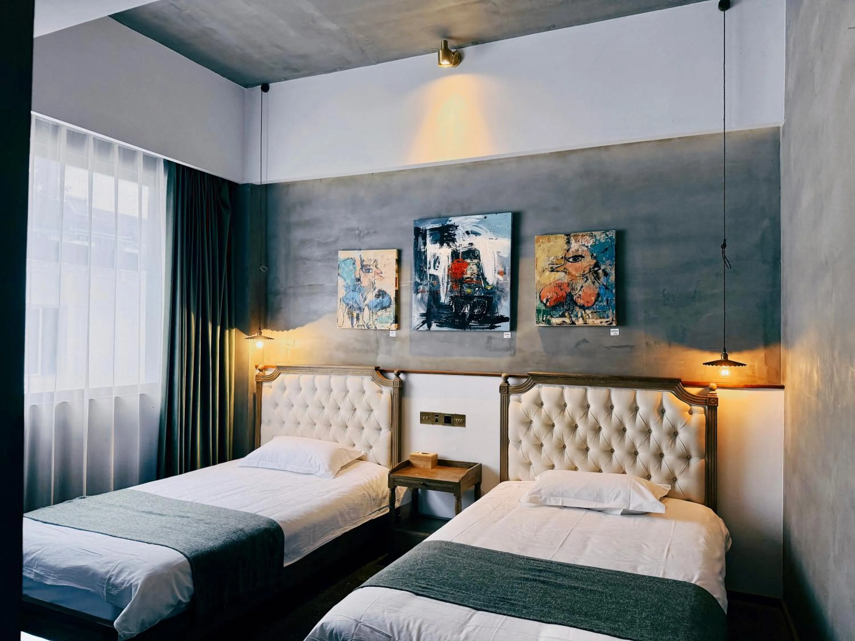 Bed in Suzhou Unique Space Design Art Hotel