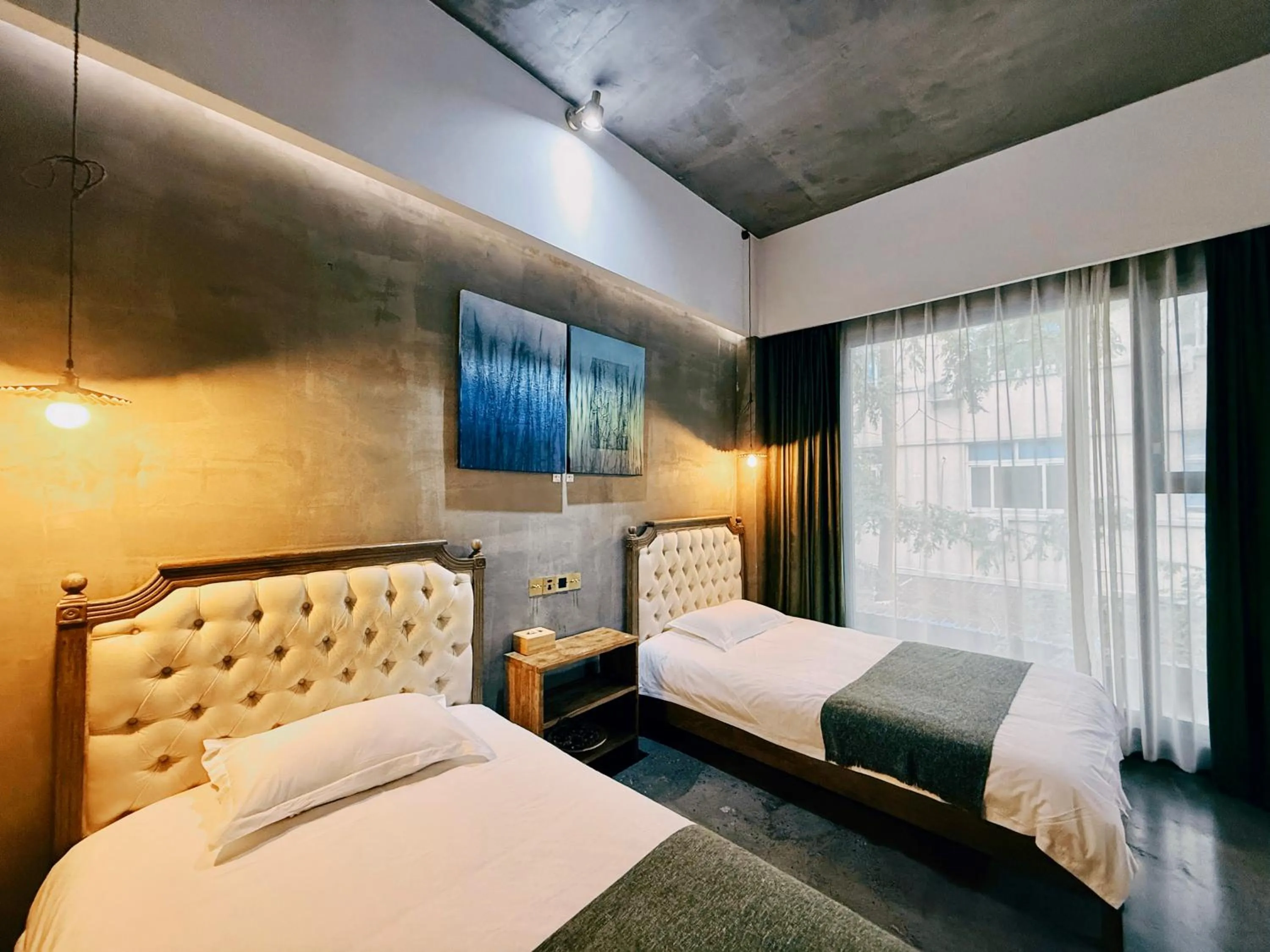 Bed in Suzhou Unique Space Design Art Hotel