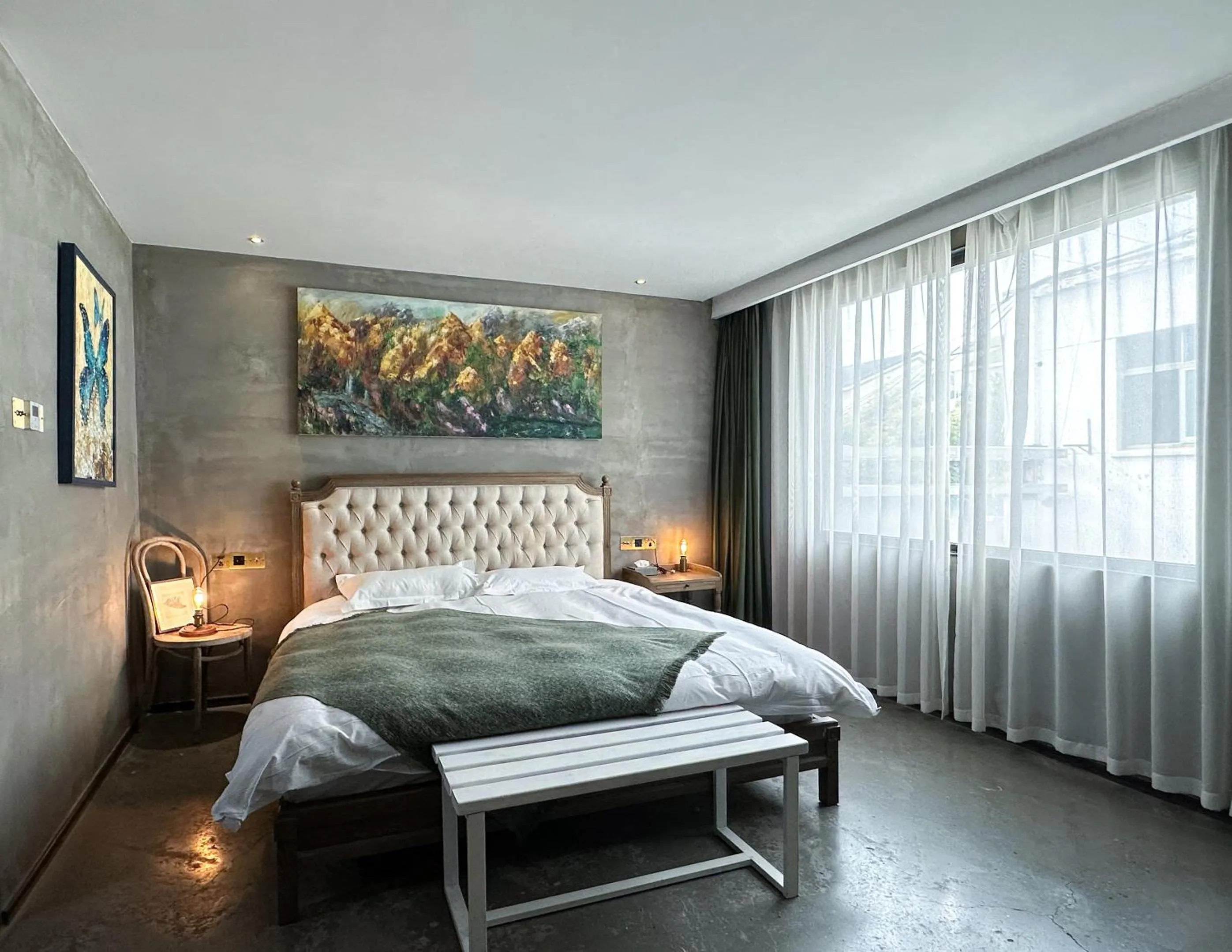 Bed in Suzhou Unique Space Design Art Hotel