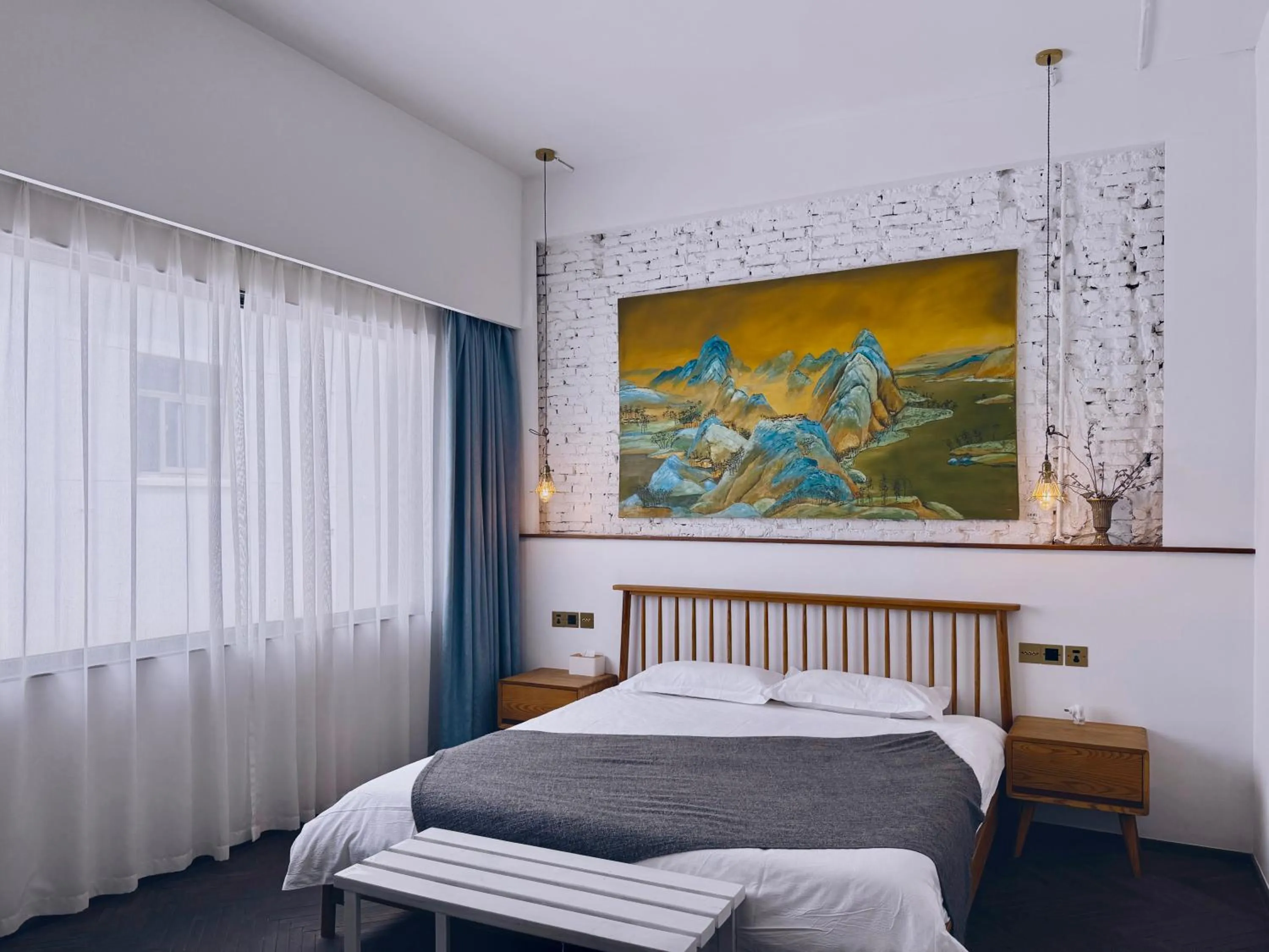 Bed in Suzhou Unique Space Design Art Hotel