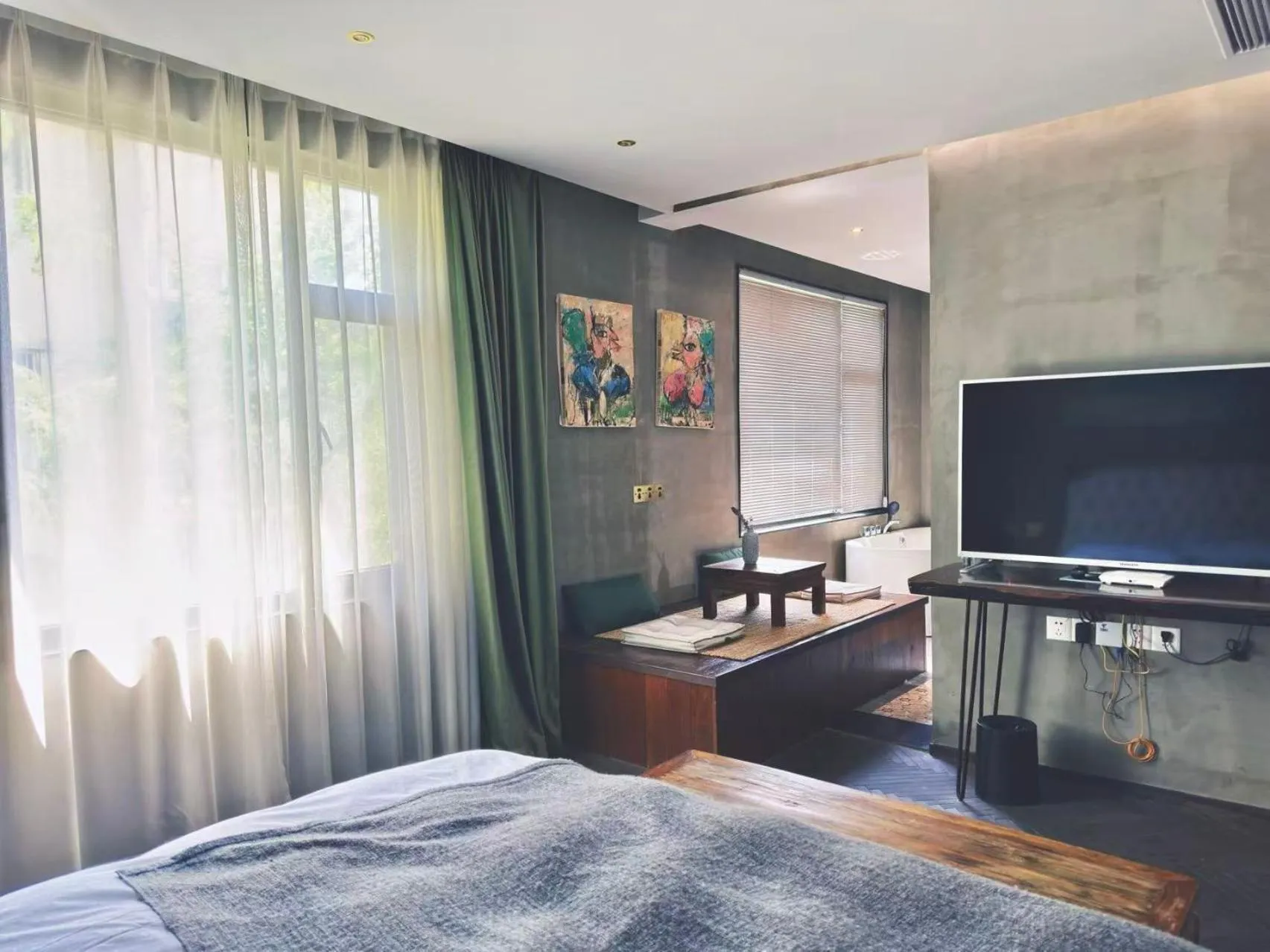 Bed in Suzhou Unique Space Design Art Hotel