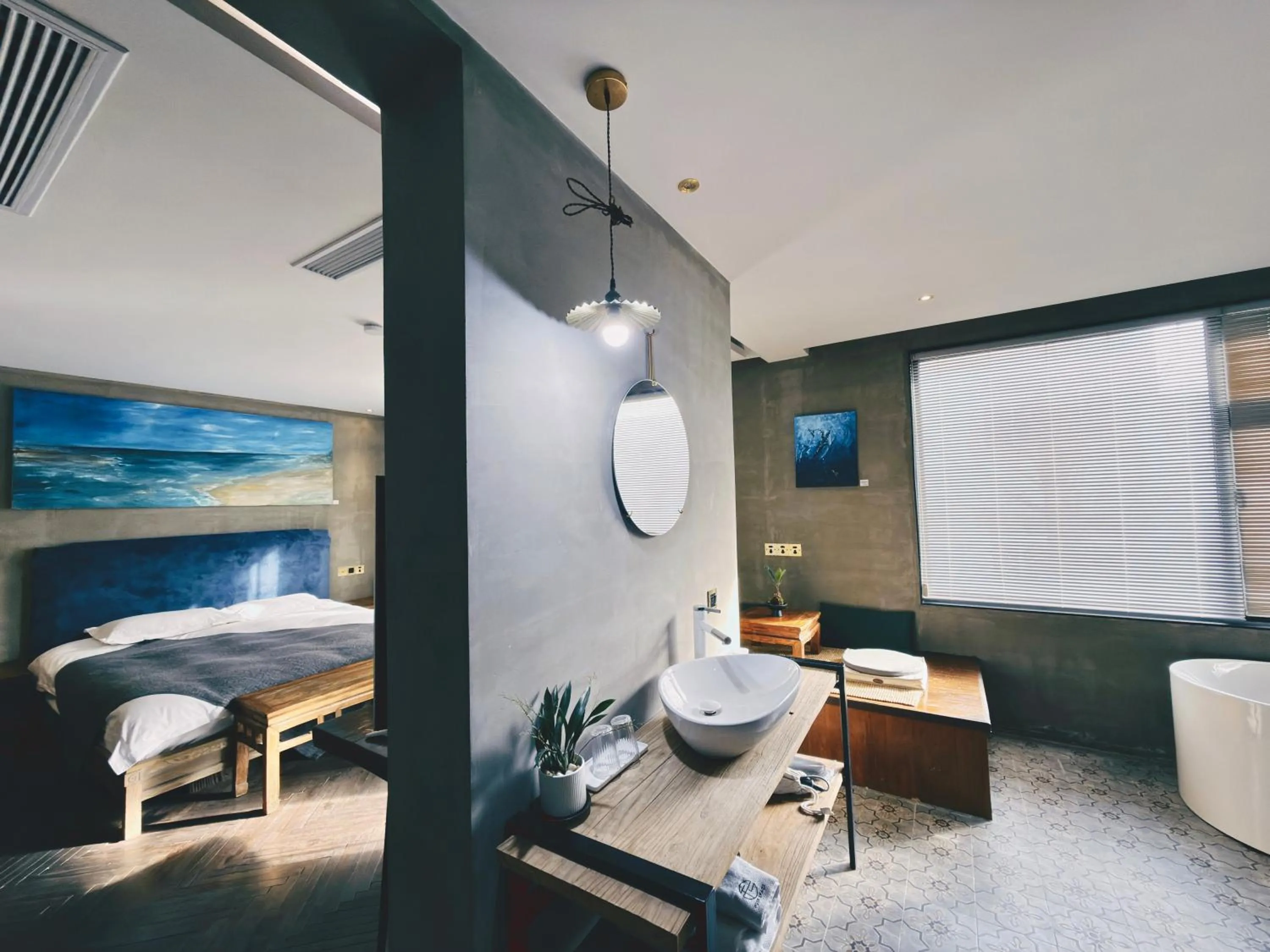 Bed in Suzhou Unique Space Design Art Hotel