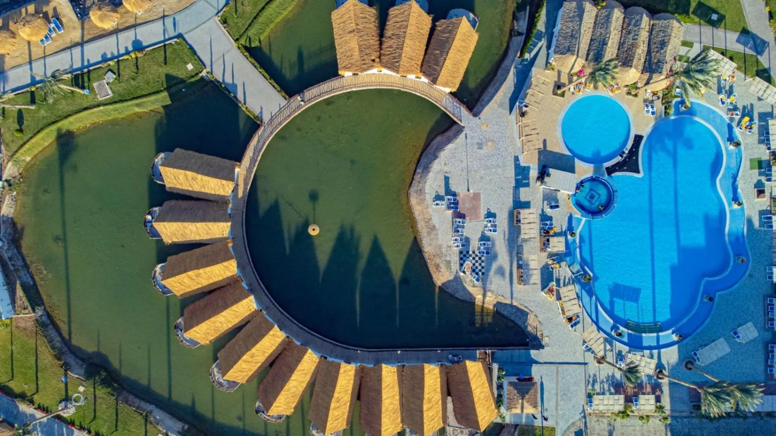 Natural landscape in Panorama Bungalows Resort El Gouna