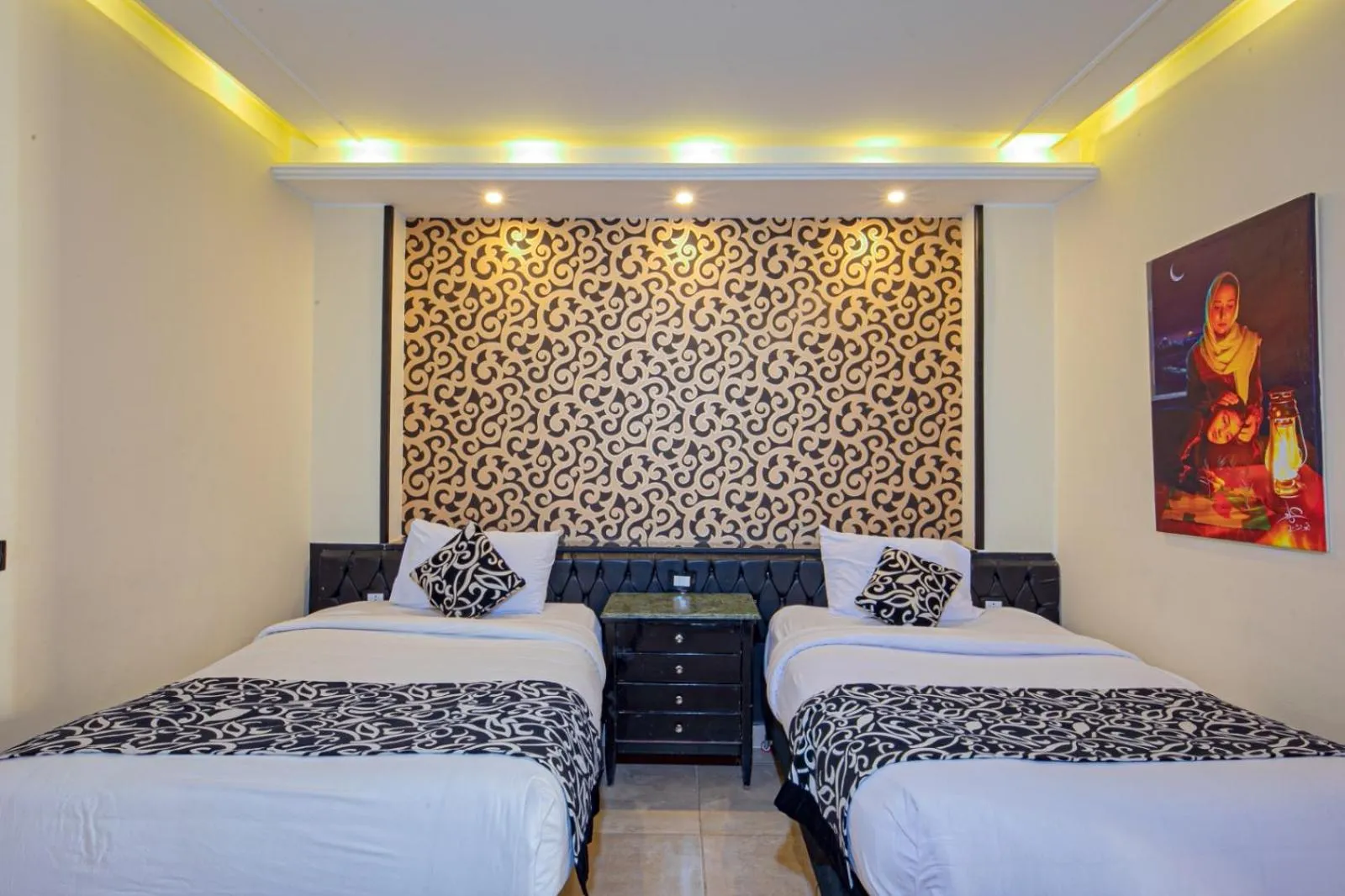 Bedroom, Bed in Panorama Bungalows Resort El Gouna