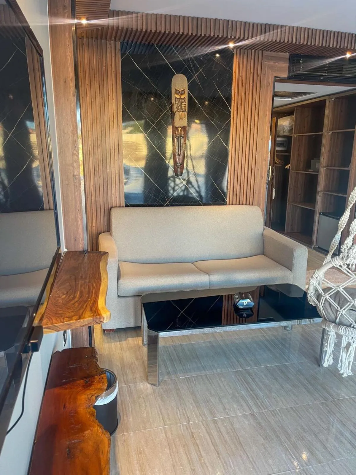 Seating area in Panorama Bungalows Resort El Gouna