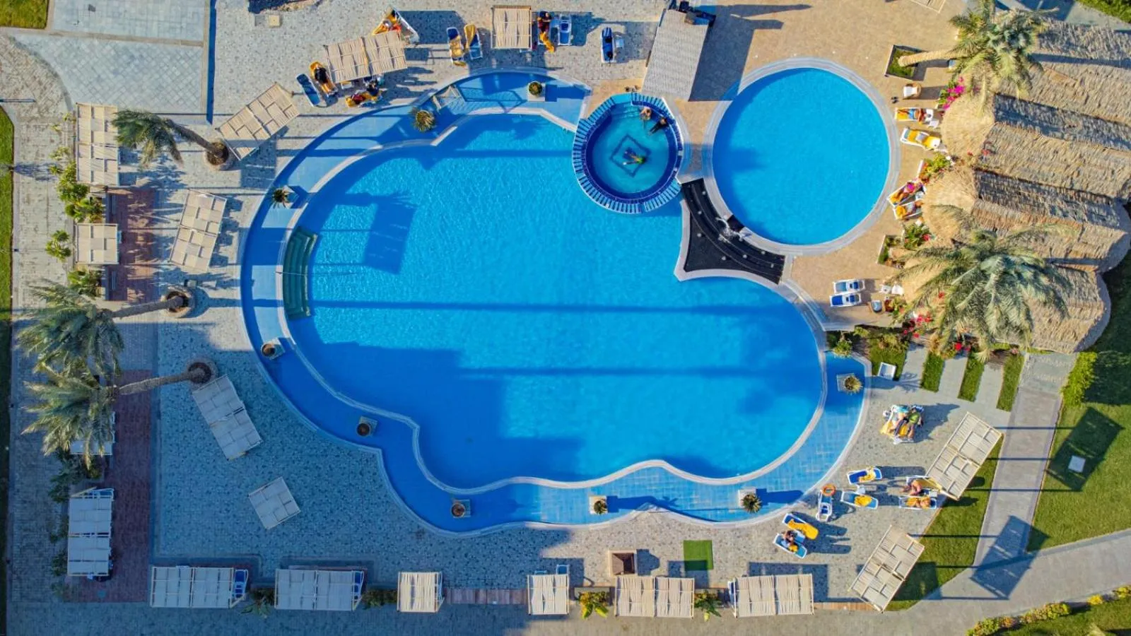 Bird's eye view in Panorama Bungalows Resort El Gouna
