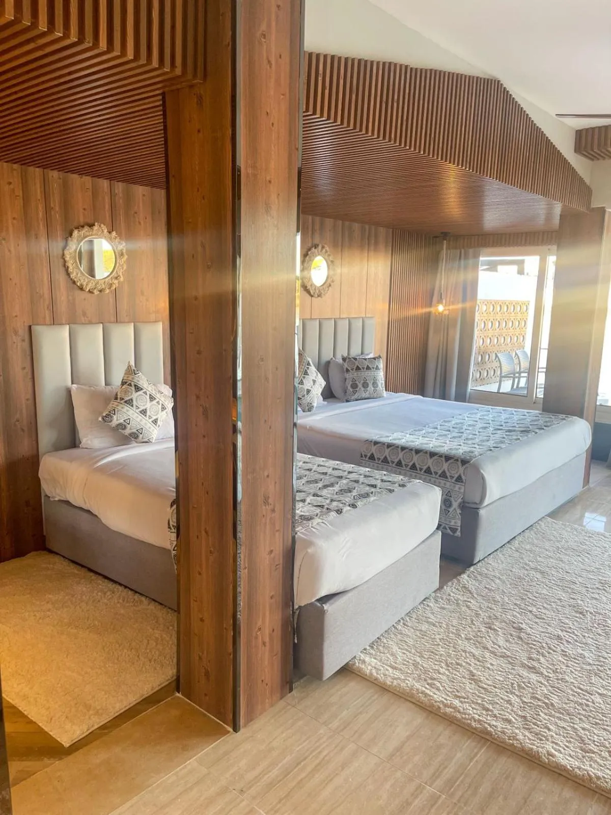 Bedroom, Bed in Panorama Bungalows Resort El Gouna