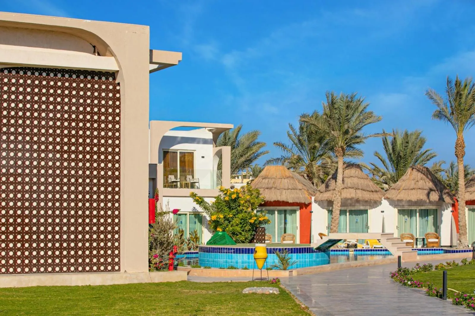 Property building in Panorama Bungalows Resort El Gouna