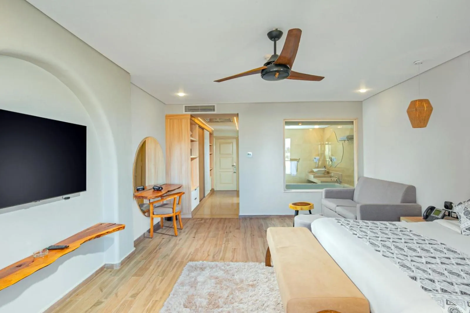 Bed in Panorama Bungalows Resort El Gouna