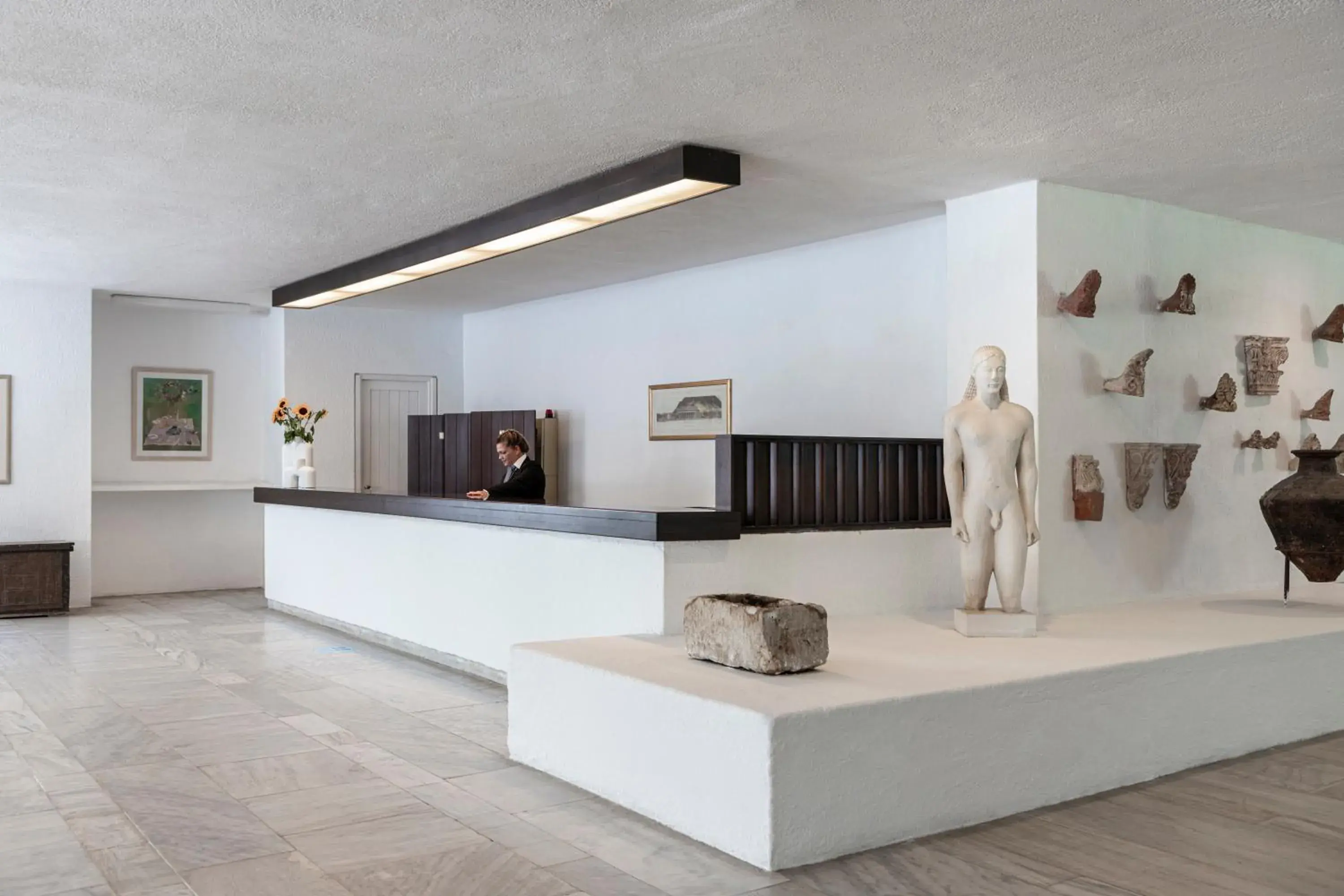 Lobby or reception in Amalia Hotel Olympia Lobby or reception in Amalia Hotel Olympia