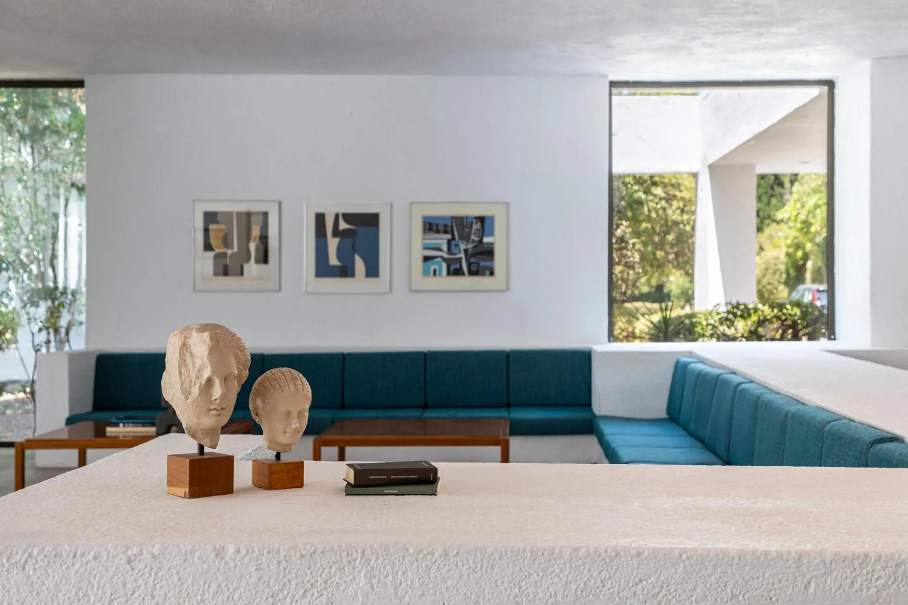 Lobby or reception, Bed in Amalia Hotel Olympia Lobby or reception, Bed in Amalia Hotel Olympia