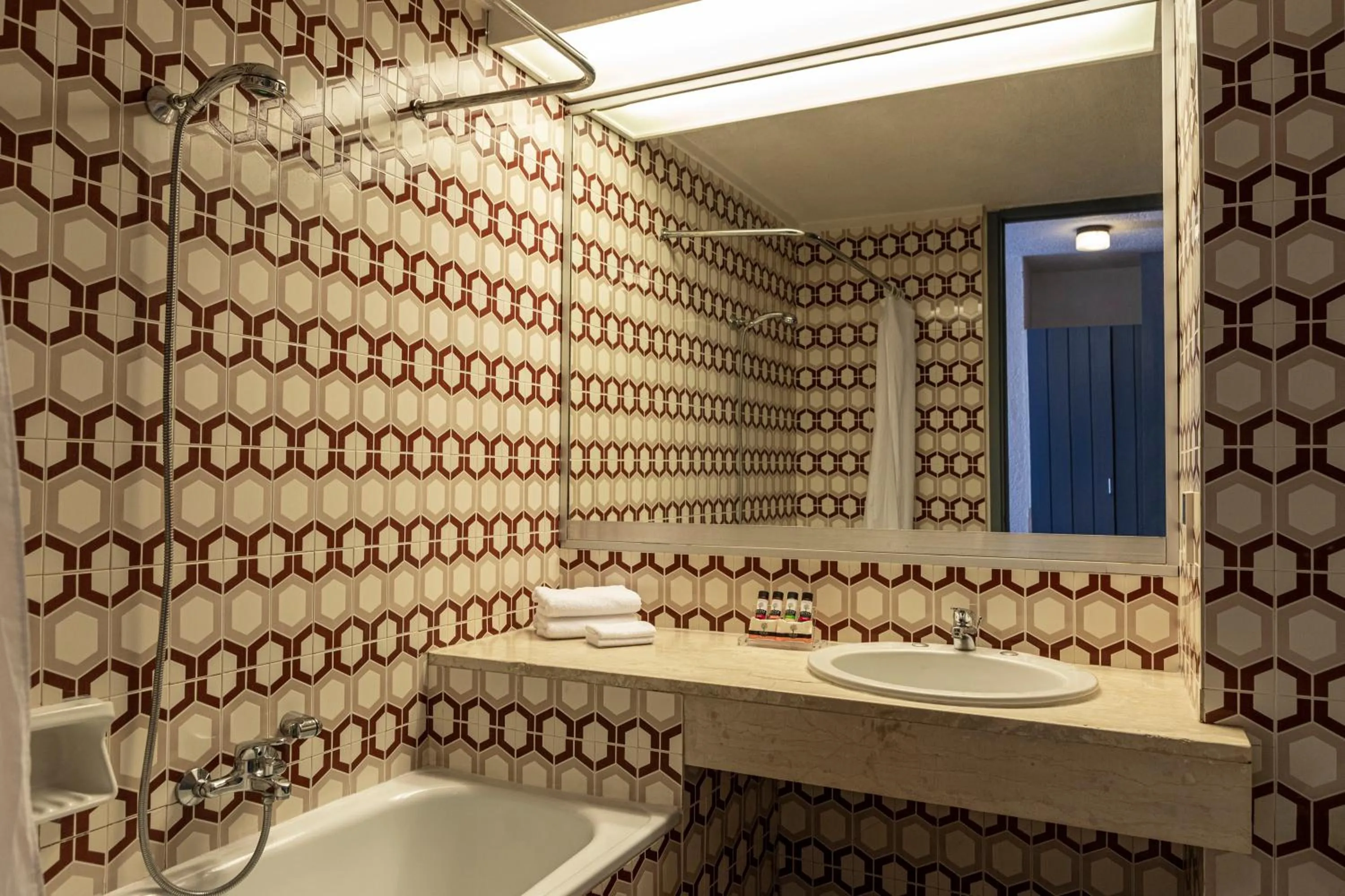 Bathroom in Amalia Hotel Olympia