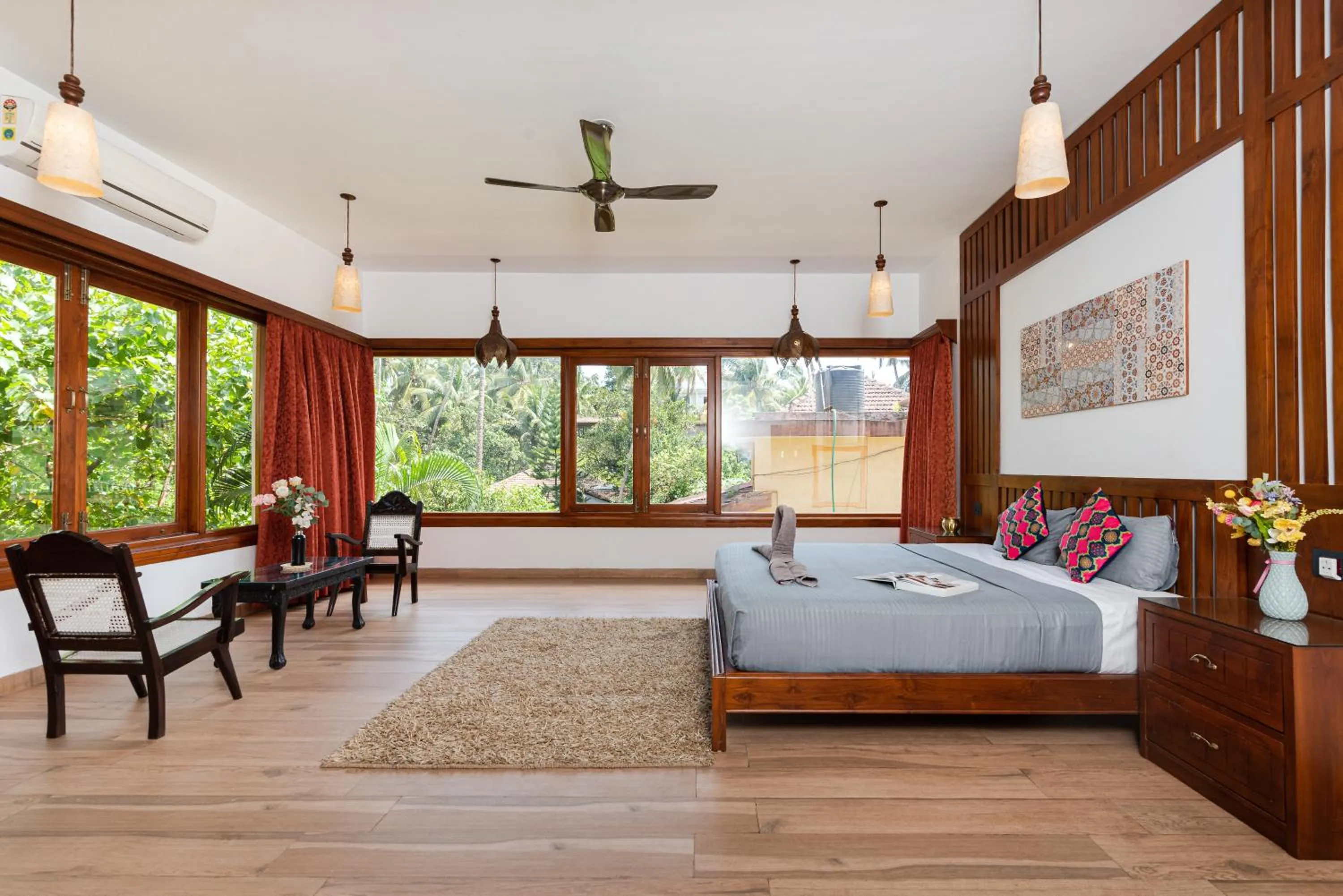 Bed in Villa Calangute Phase 11