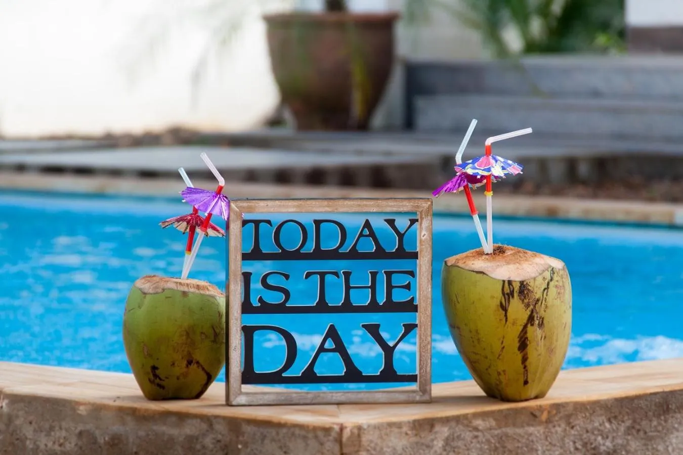 Swimming pool in Villa Calangute Phase 11