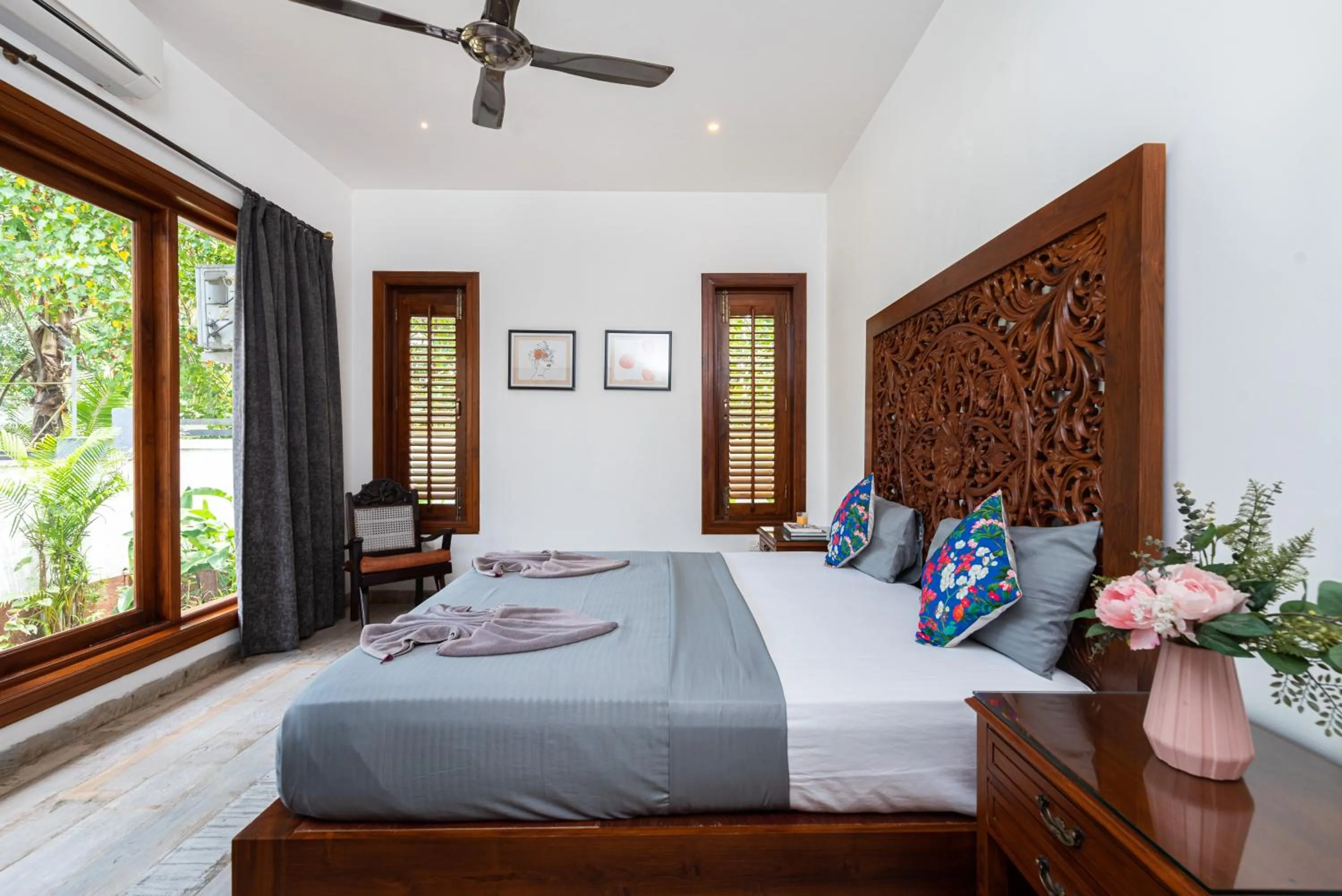 Photo of the whole room, Bed in Villa Calangute Phase 11